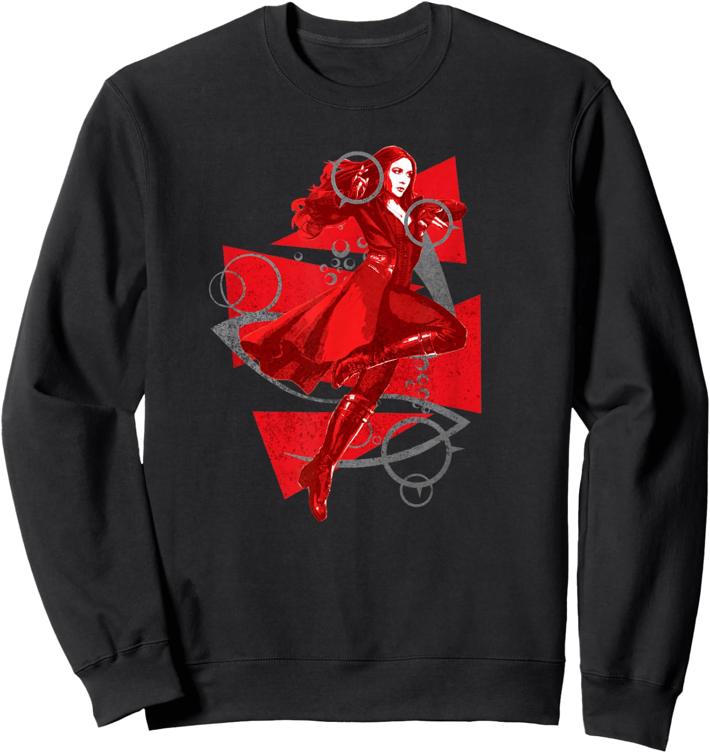 Marvel Scarlet Witch Wanda Maximoff Sweatshirt - Sweatshirt | Black