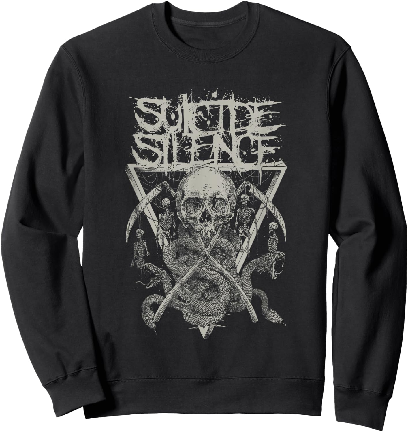 Suicide Silence - Official Merchandise - Scythe Sweatshirt - Sweatshirt | Black