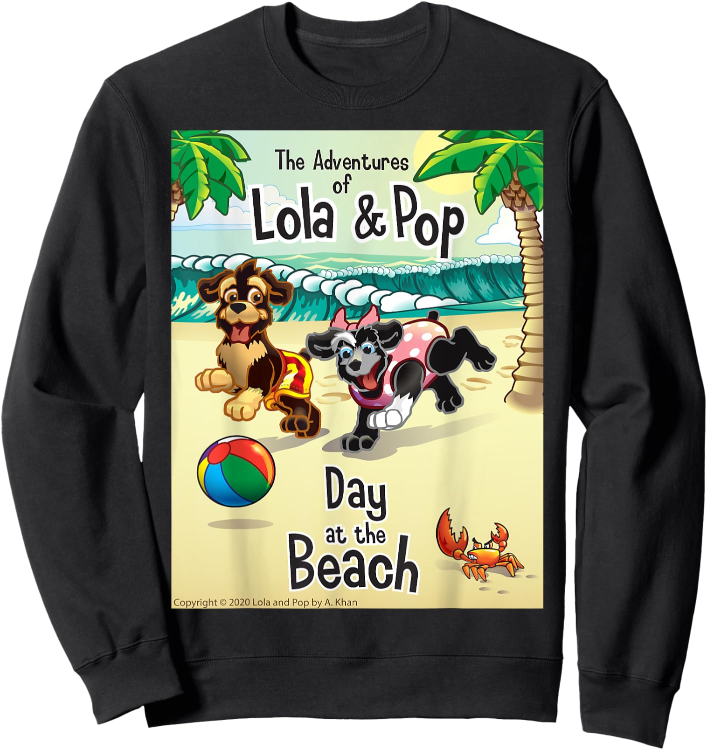 Lola and Pop Sweatshirt - Sweatshirt | Black