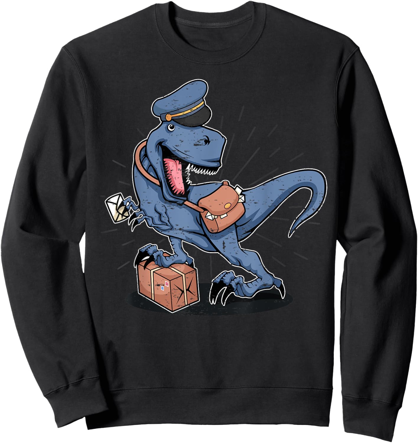 Postman Mailman Deliverer Sweatshirt - Sweatshirt | Black