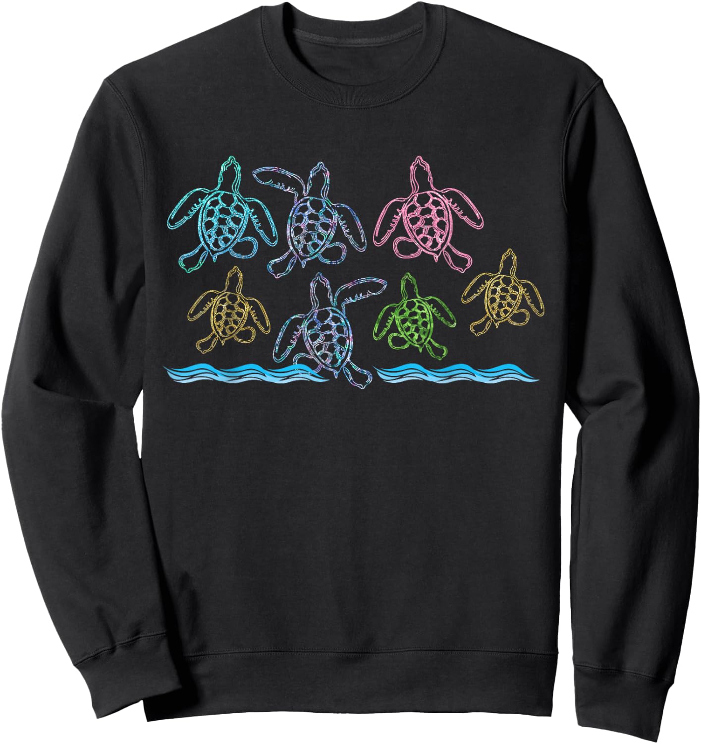 Sea Turtle Sweatshirt - Sweatshirt | Black