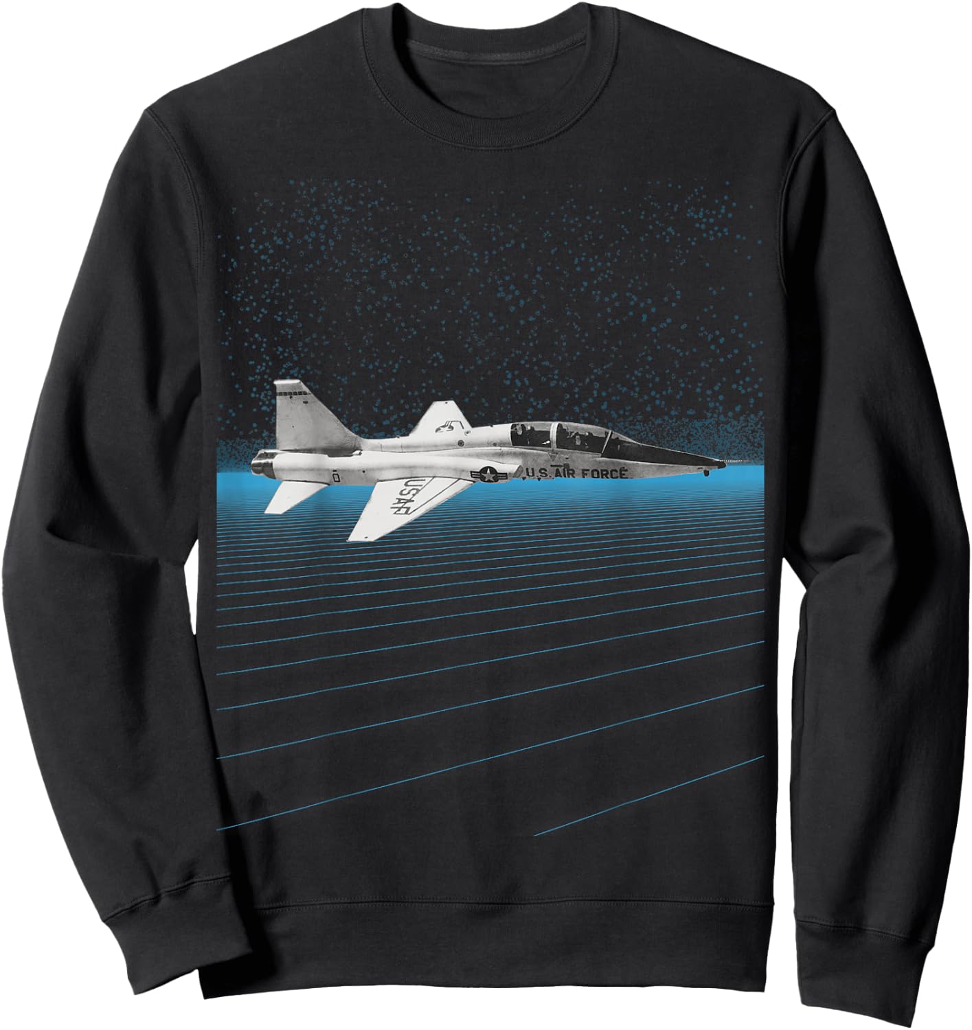 T-38 Talon Collectable Military Sweatshirt - Sweatshirt | Black