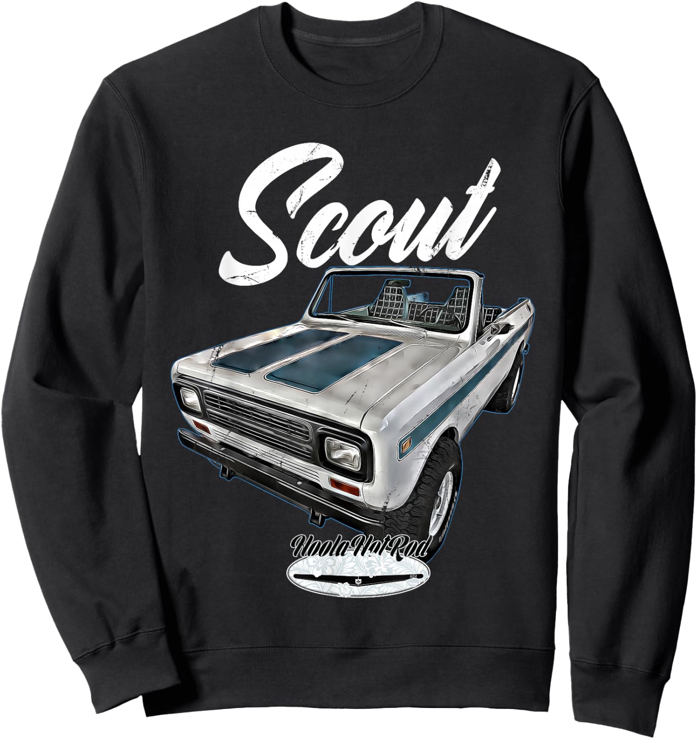 Scout,Classic,Truck,Pickup,International,Harvester,Oldtimer Sweatshirt - Sweatshirt | Black