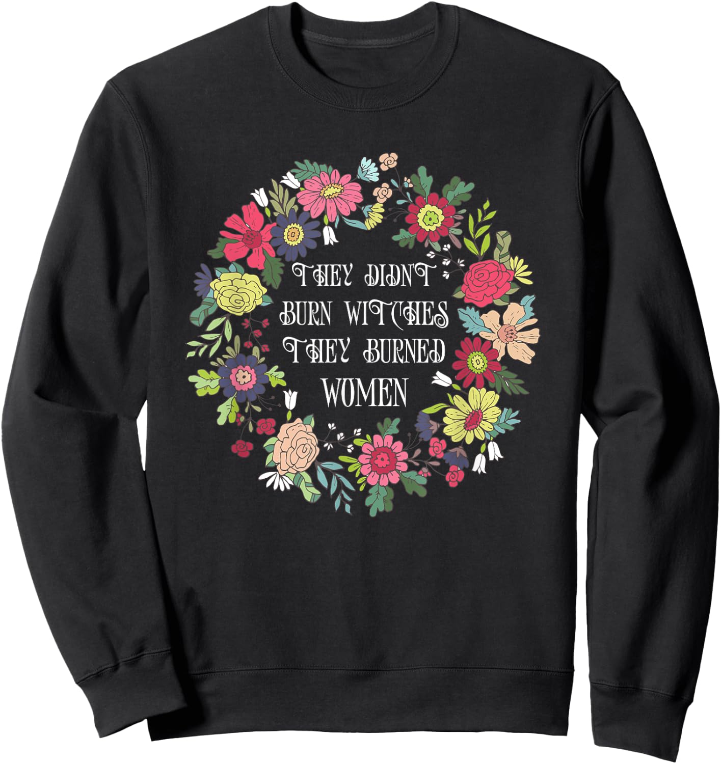 Feminist Witch Sweatshirt - Sweatshirt | Black