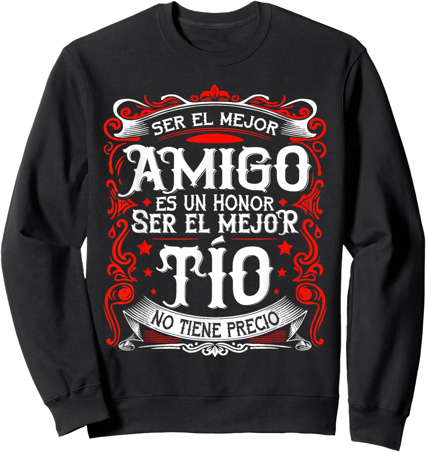 Tio Anuncio Embarazadas Tío Familia Sweatshirt - Sweatshirt | Black