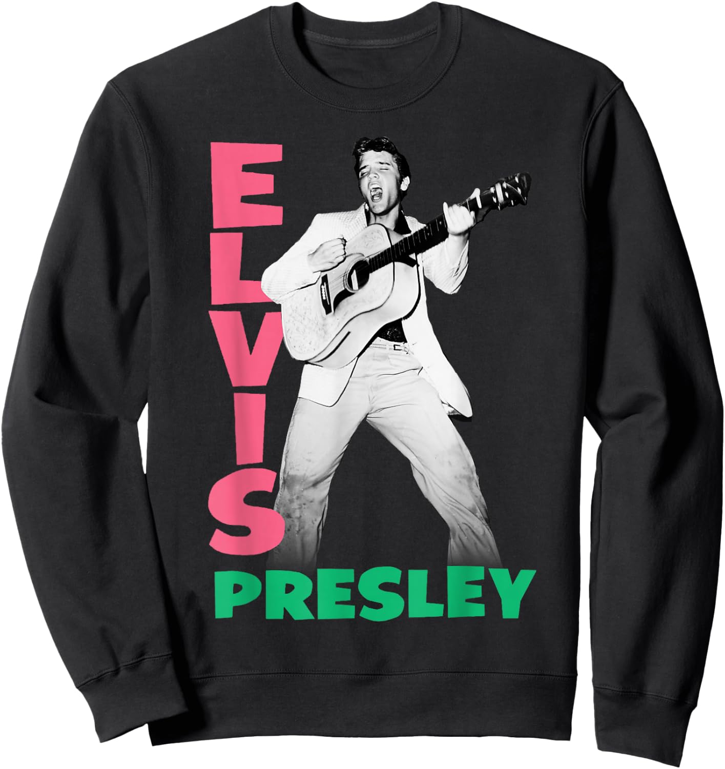 Elvis Presley Official 1956 Sweatshirt - Sweatshirt | Black