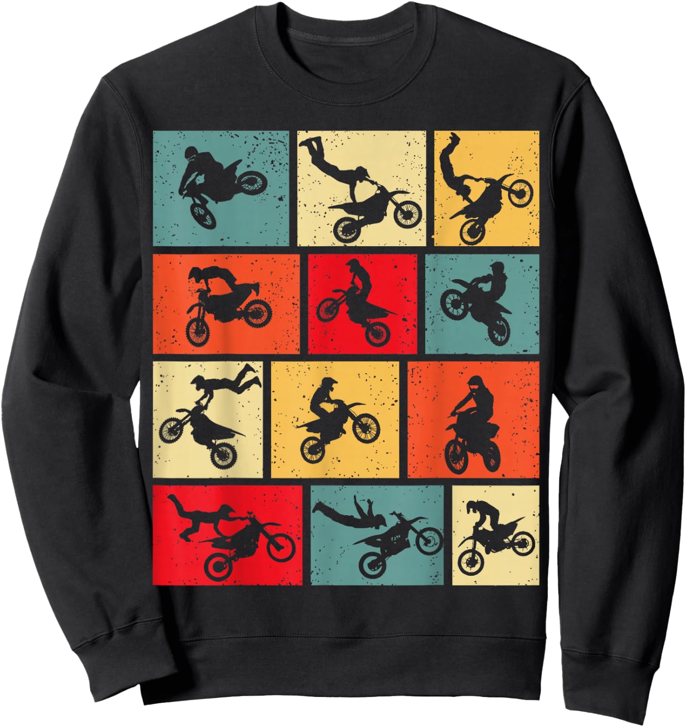 Dirt Bike Rider Motocross Enduro Dirt Biking Sweatshirt - Sweatshirt | Black