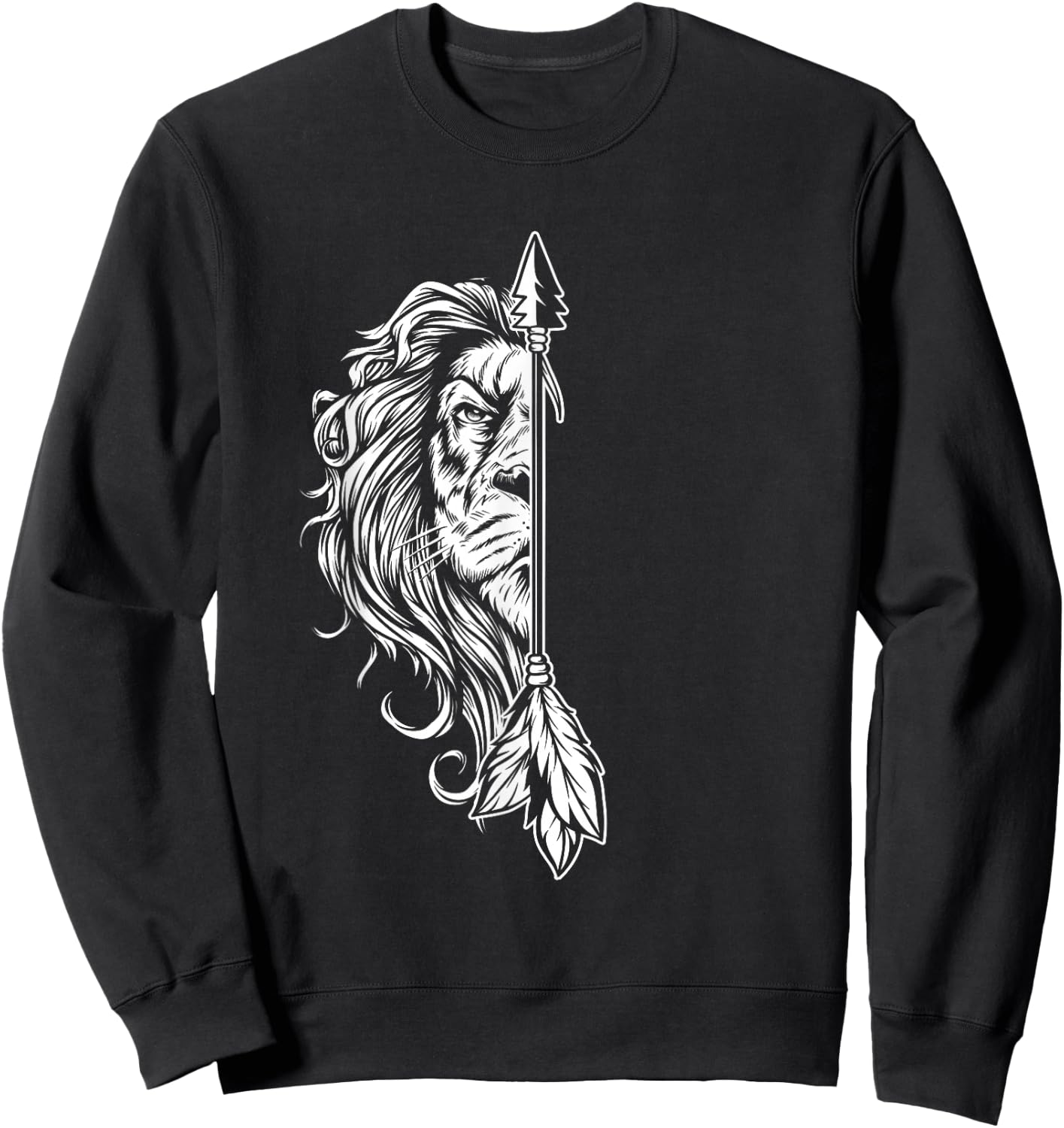 Lion King Husband Family Married Wedding Anniversary Sweatshirt - Sweatshirt | Black