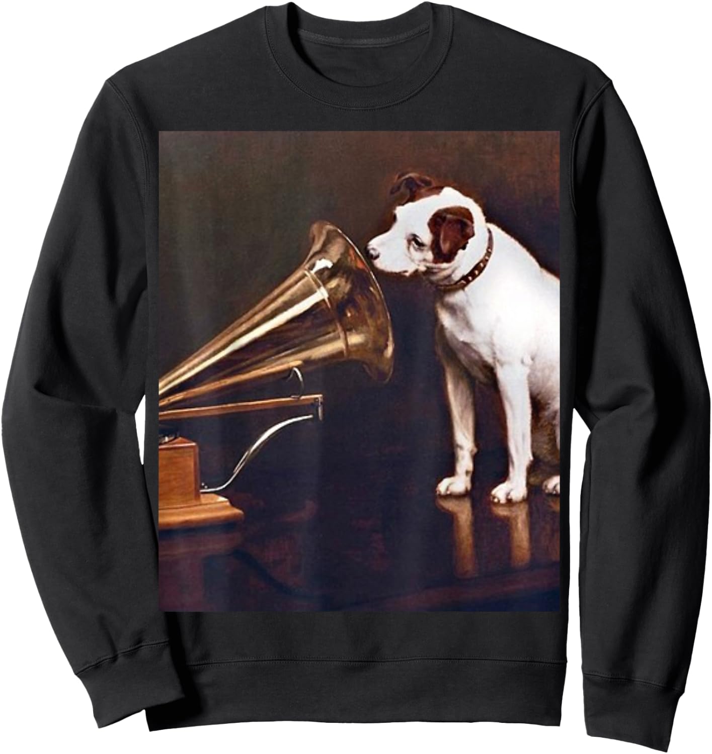 Nipper The RCA His Masters Voice Dog Sweatshirt - Sweatshirt | Black