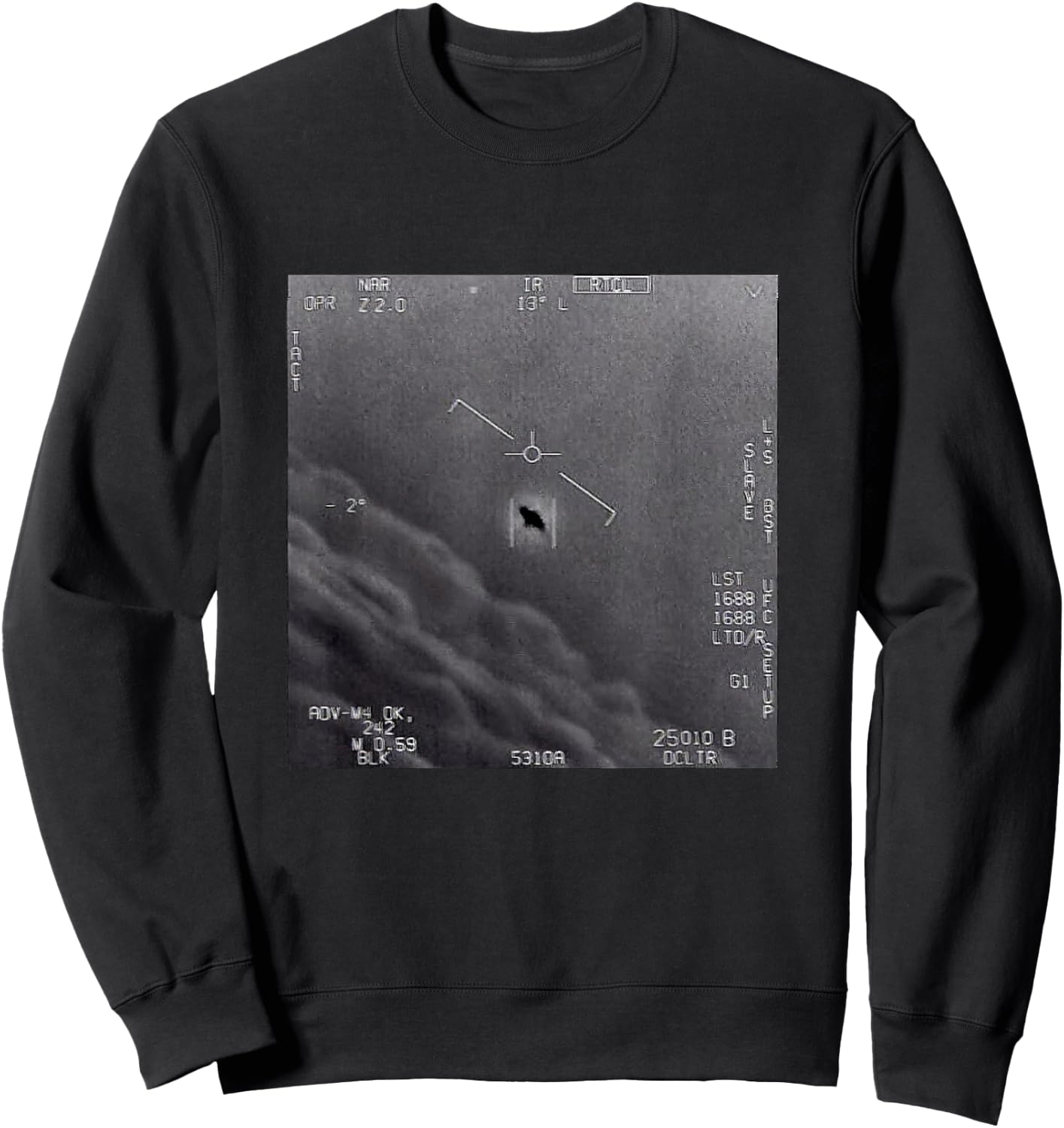 Unidentified Aerial Phenomena Sweatshirt - Sweatshirt | Black