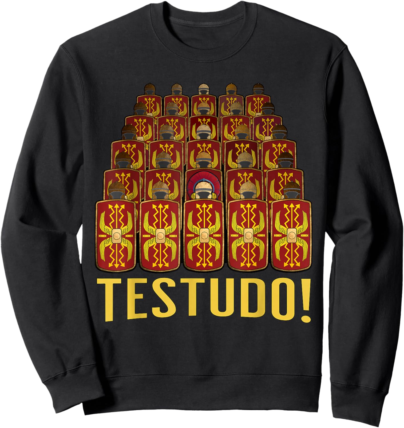 Roman Empire Legionaries Testudo Sweatshirt - Sweatshirt | Black