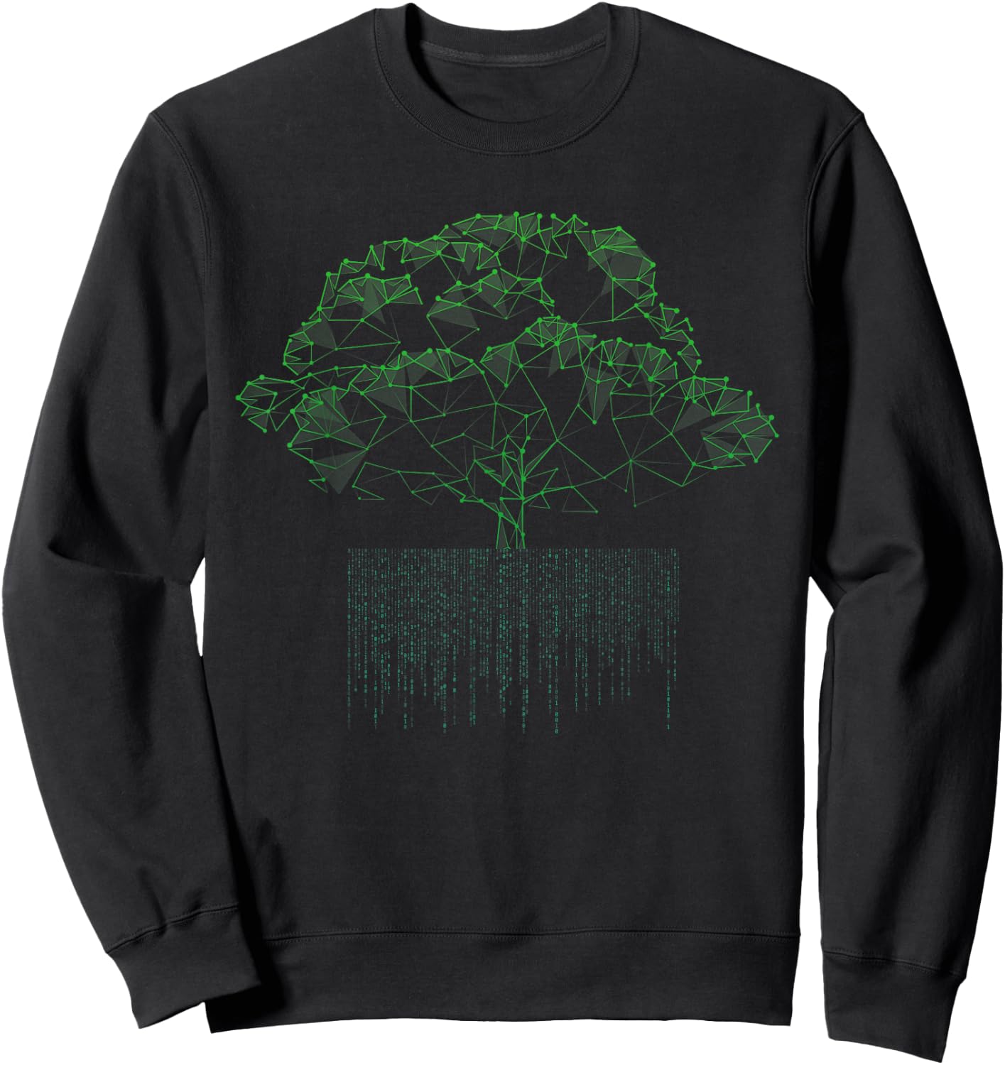 Funny Computer Nerd Gift Encryption Tree Code Programmer Sweatshirt - Sweatshirt | Black