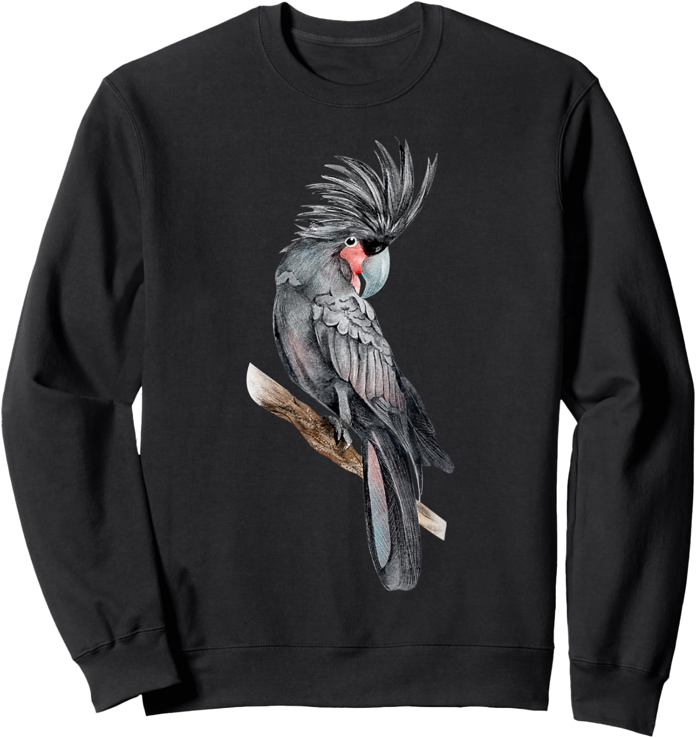 Palm Cockatoo Sweatshirt - Sweatshirt | Black