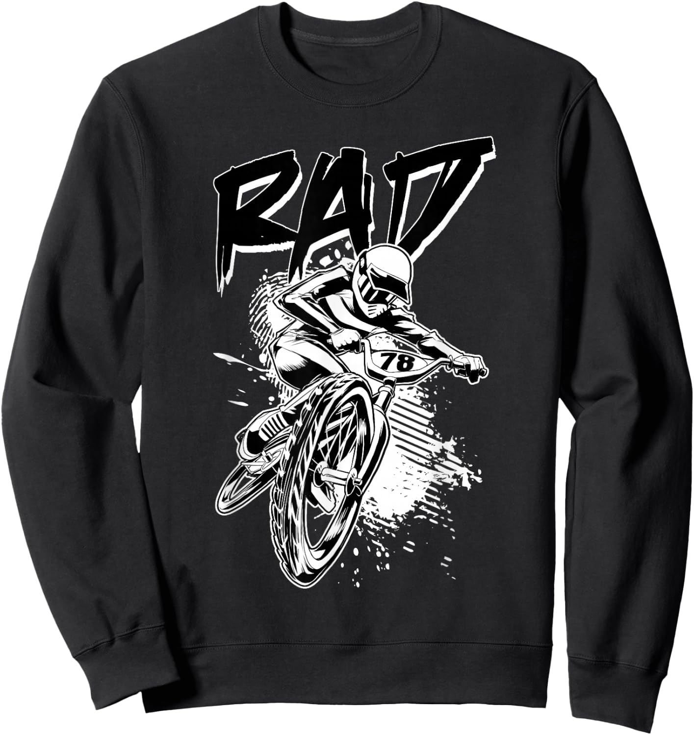 Rad BMX Sweatshirt - Sweatshirt | Black