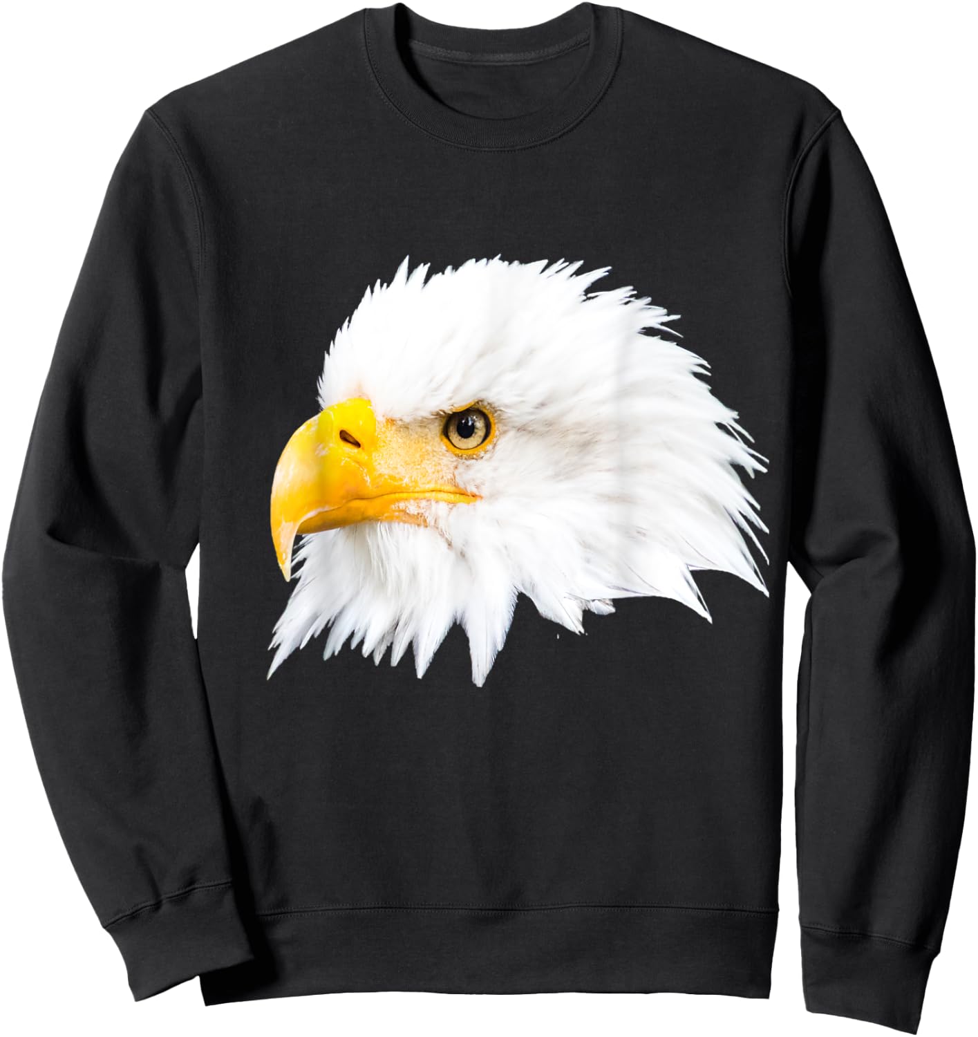 Bald Eagle Gift Sweatshirt - Sweatshirt | Black