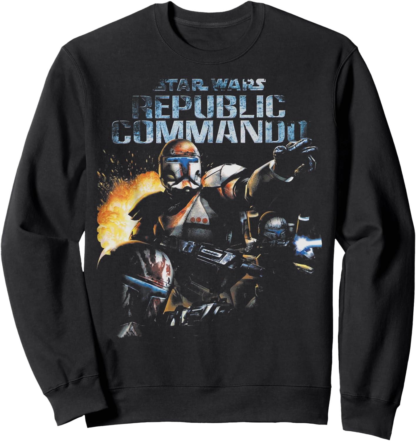 Star Wars Republic Commando Video Game Sweatshirt - Sweatshirt | Black