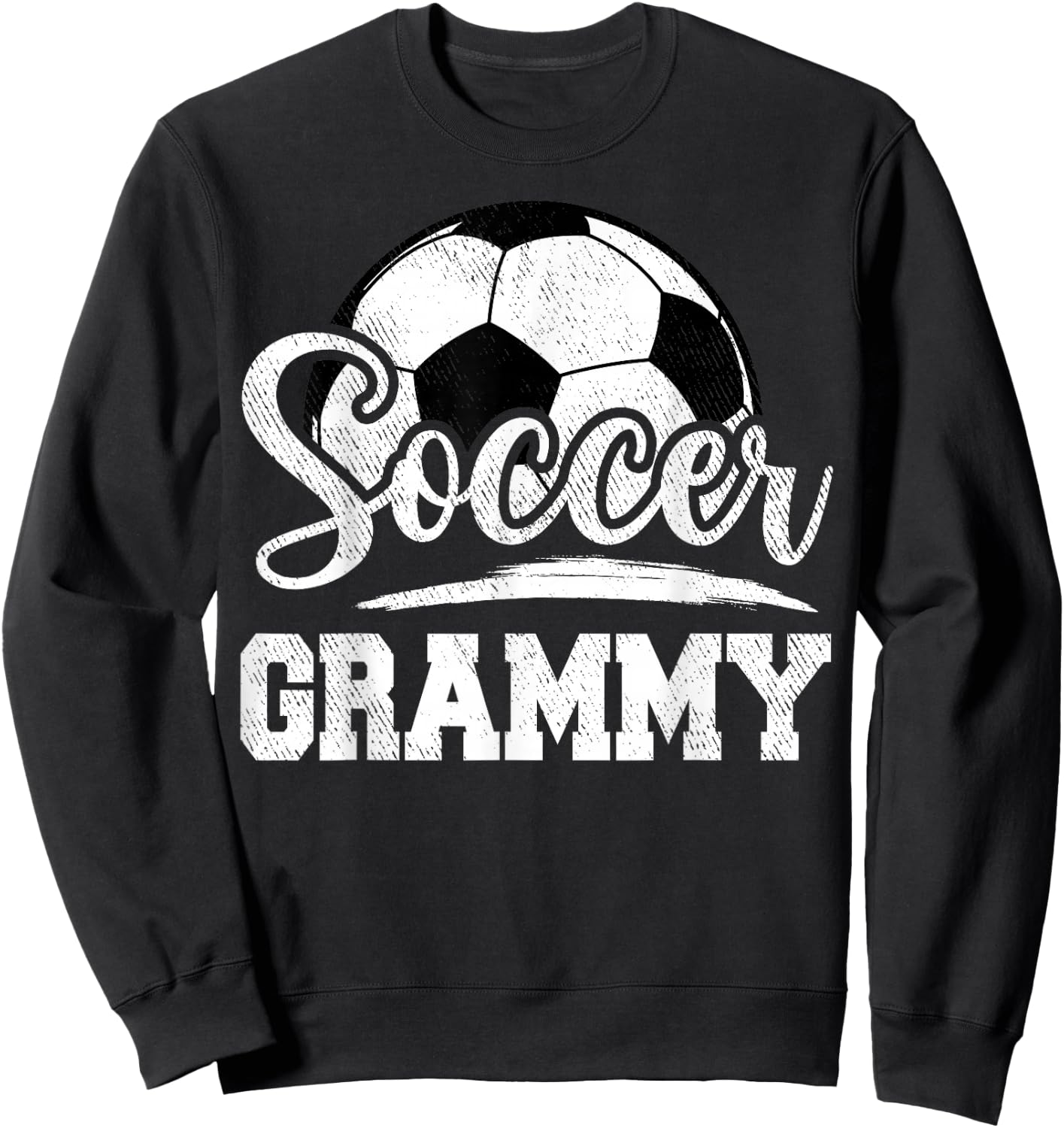 Soccer Grammy Soccer Player Game Day Mother's Day Sweatshirt - Sweatshirt | Black