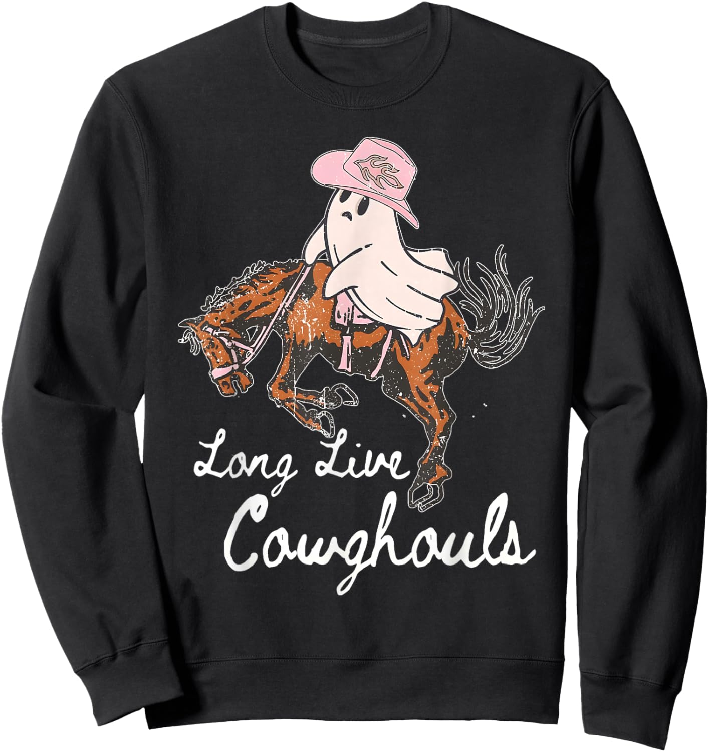 Long Live Cowghouls Sweatshirt - Sweatshirt | Black
