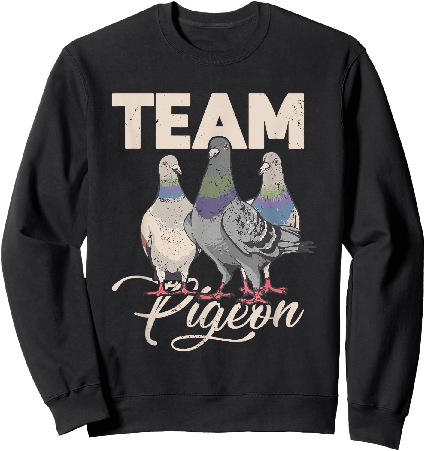 Team Pigeon Sweatshirt - Sweatshirt | Black