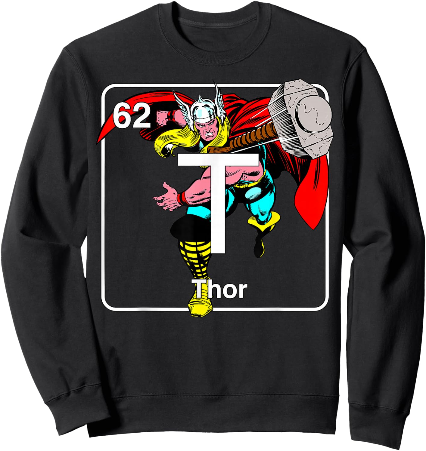 Marvel Avengers Thor Element Sweatshirt - Sweatshirt | Black