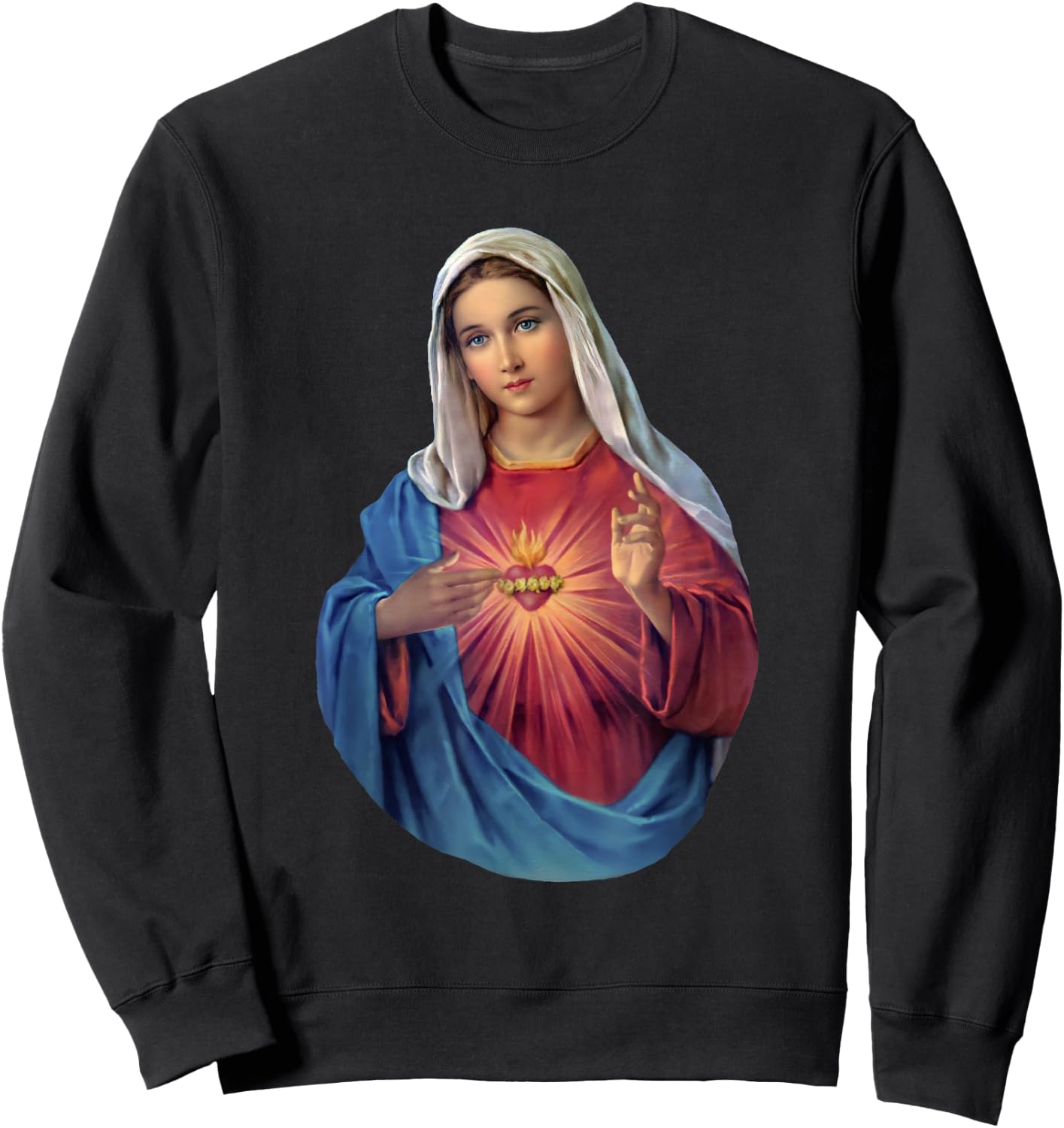 Immaculate Heart of Mary Sweatshirt - Sweatshirt | Black