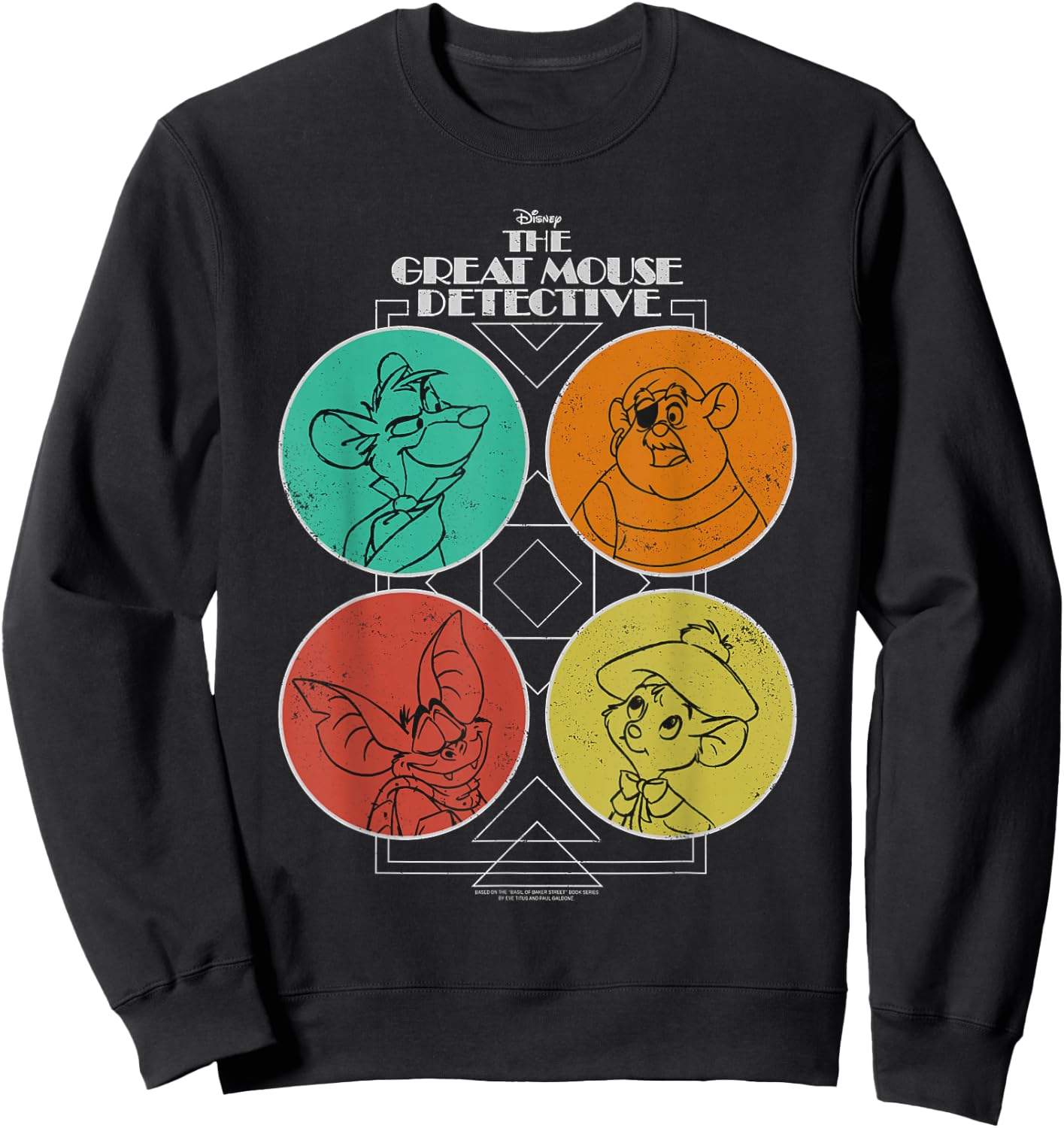 Disney The Great Mouse Detective Sweatshirt - Sweatshirt | Black