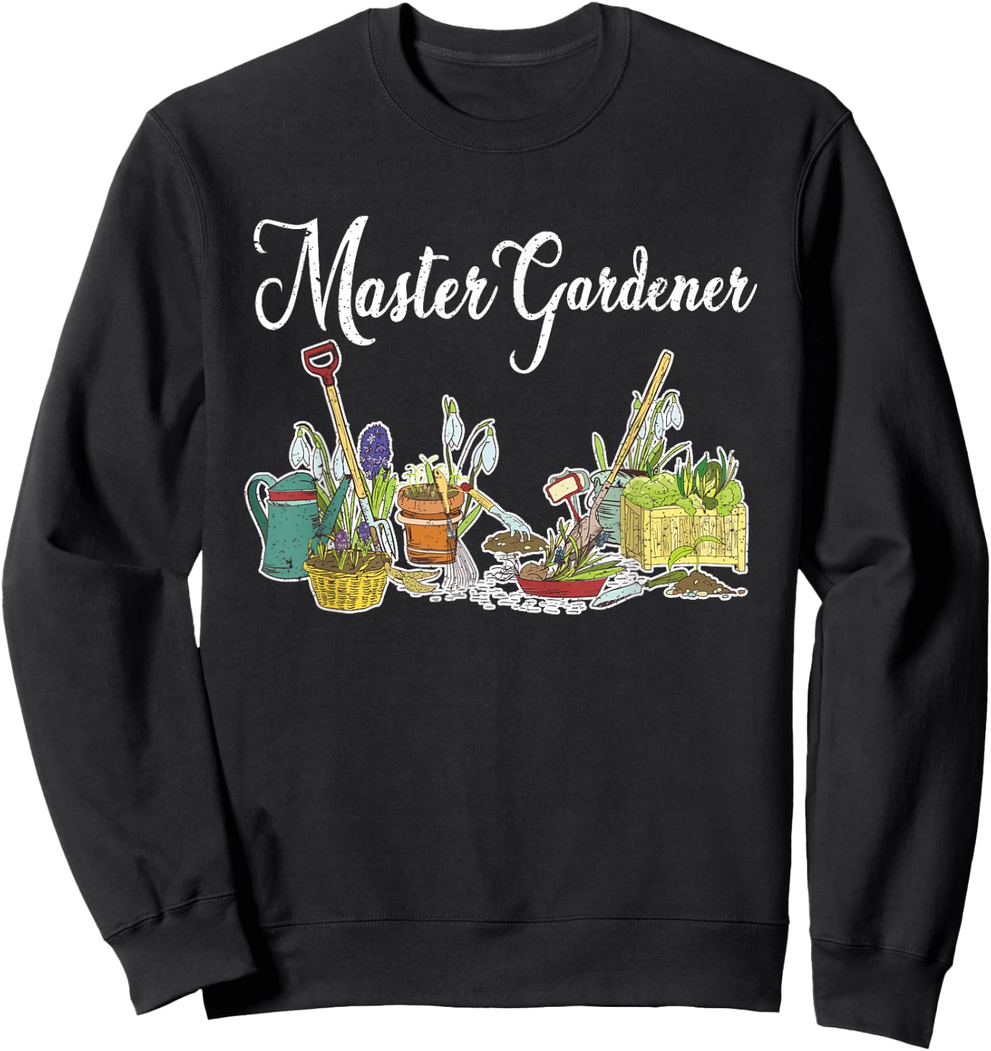 Master Gardener Plants Garden Gift Gardening Sweatshirt - Sweatshirt | Black
