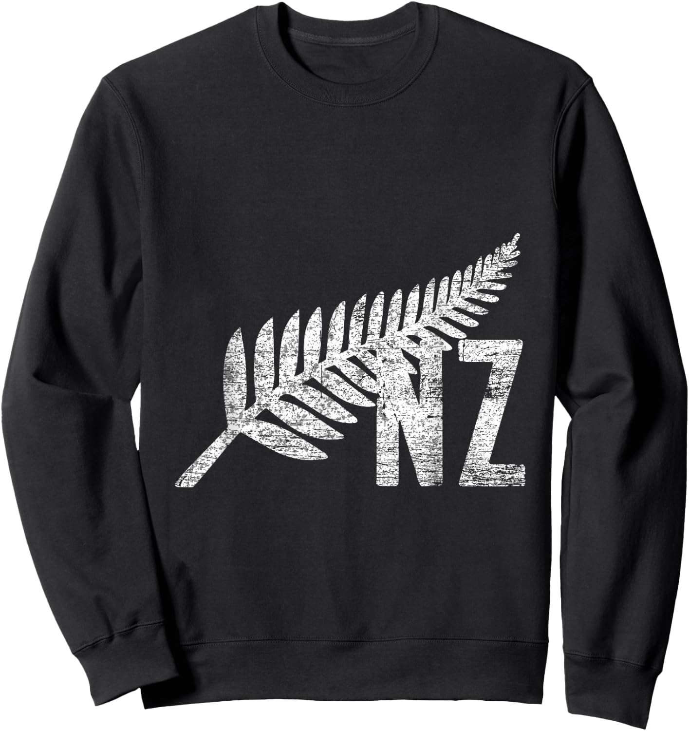 Vintage New Zealand Sweatshirt - Sweatshirt | Black