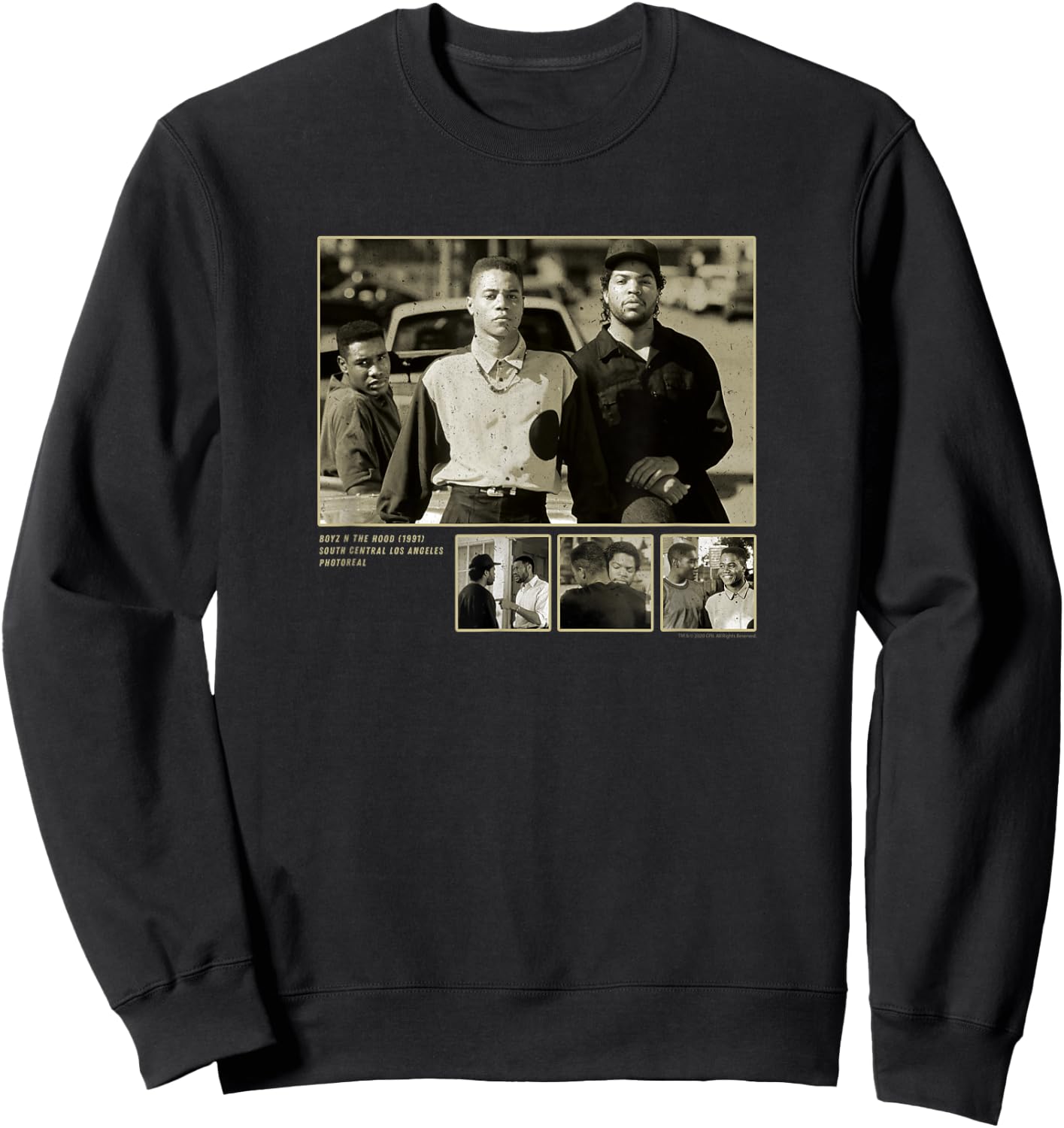 Boyz n The Hood Art Gallery Sweatshirt - Sweatshirt | Black