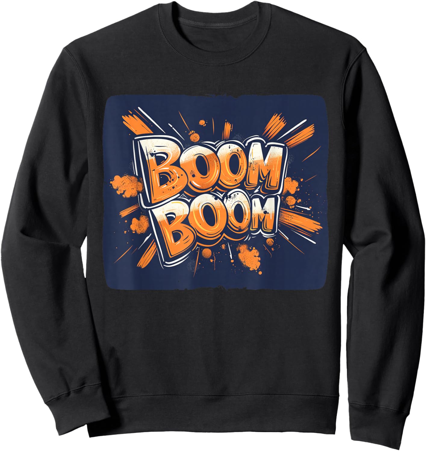 Awesome Boom Boom Costume Sweatshirt - Sweatshirt | Black