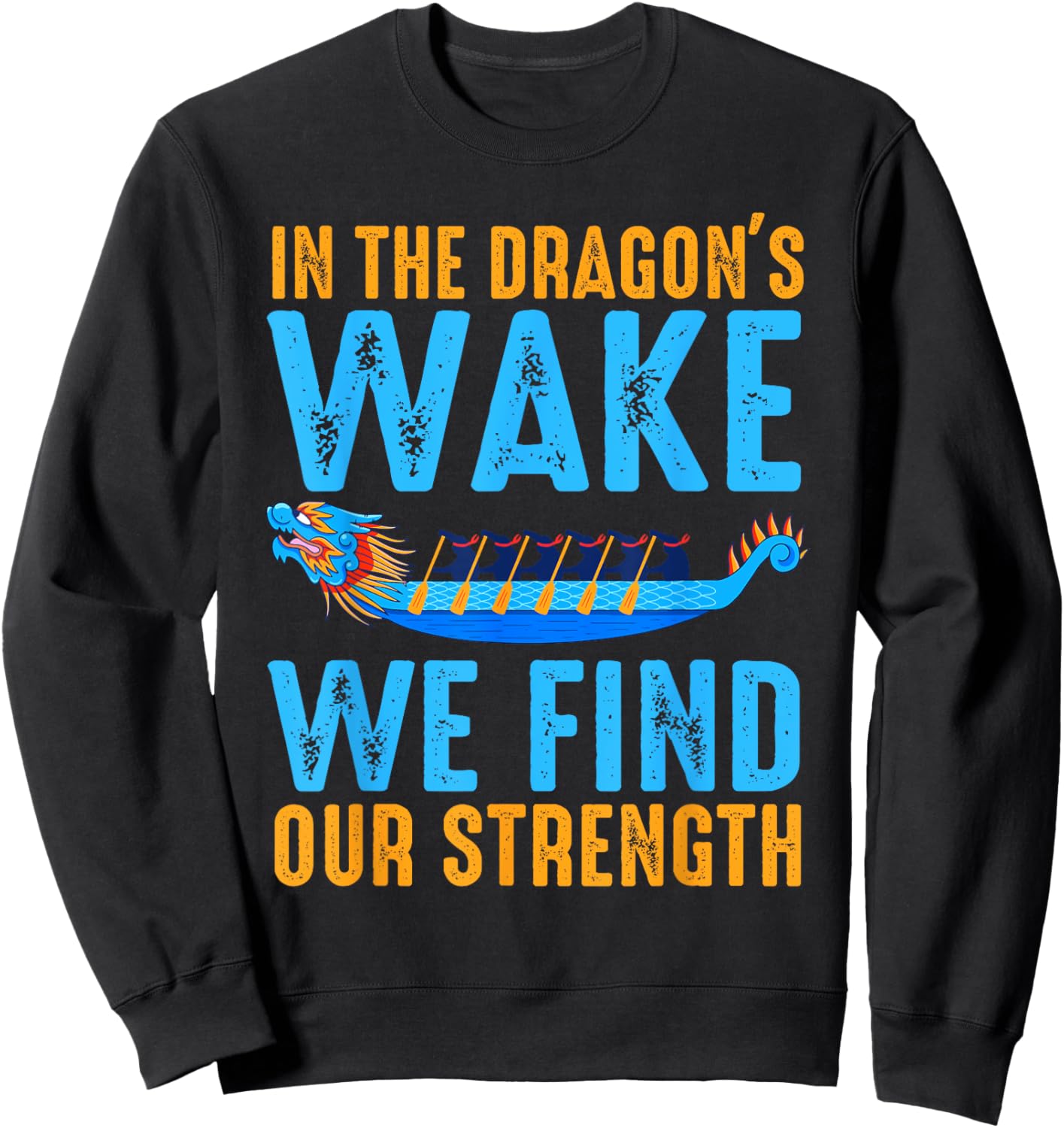 Dragon Boat Race Sweatshirt - Sweatshirt | Black