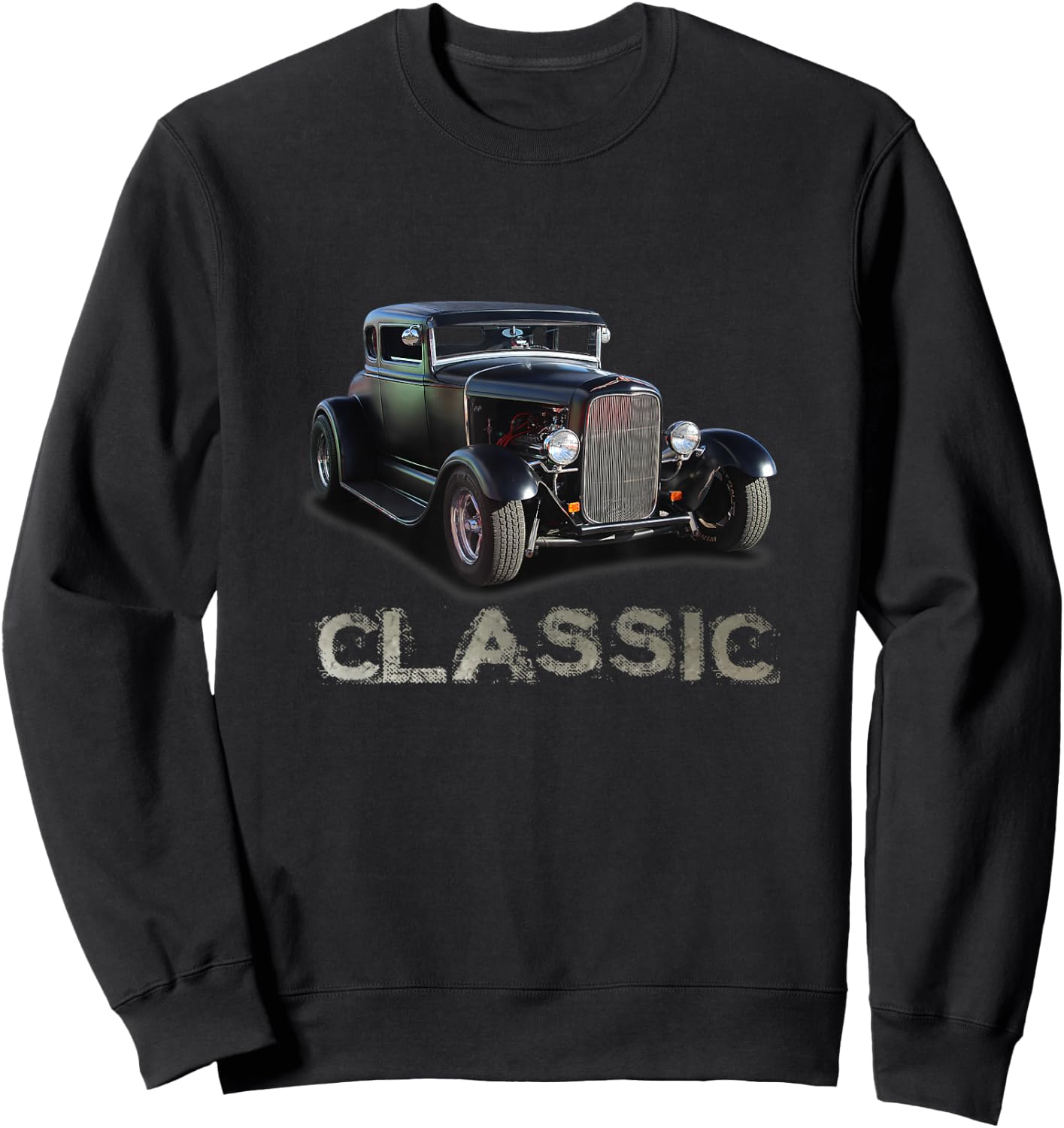 1932 American Classic Hot Rod Sweatshirt - Sweatshirt | Black