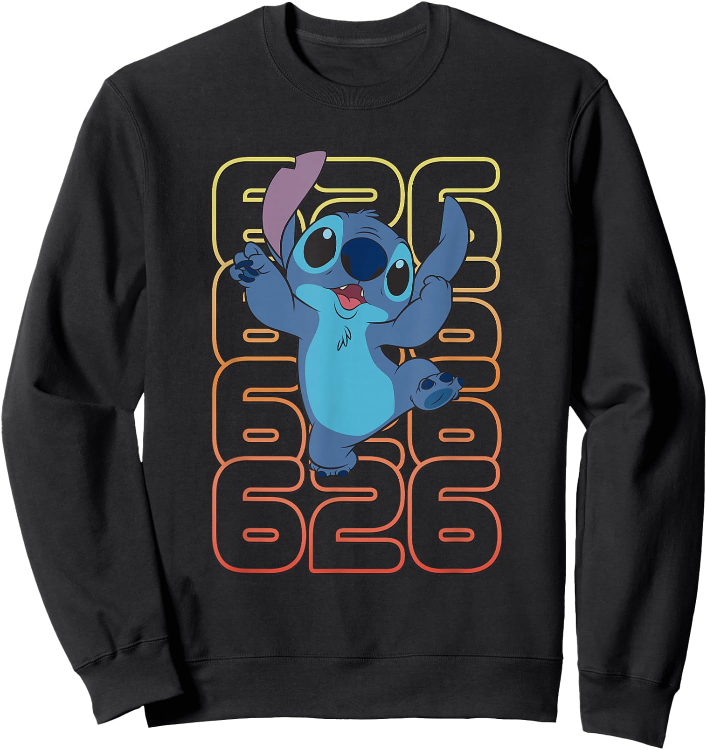Disney Lilo and Stitch Experiment 626 Sweatshirt - Sweatshirt | Black