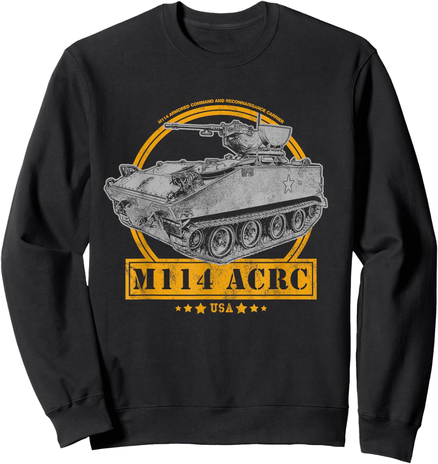 M114 Armored Command and Reconnaissance Carrier (ACRC) Sweatshirt - Sweatshirt | Black
