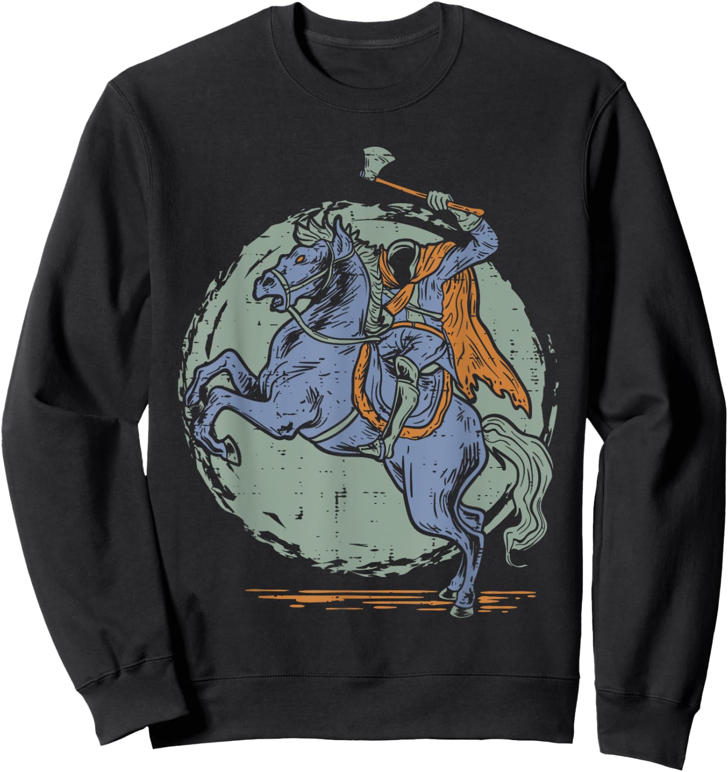 Halloween Headless Horseman Sweatshirt - Sweatshirt | Black