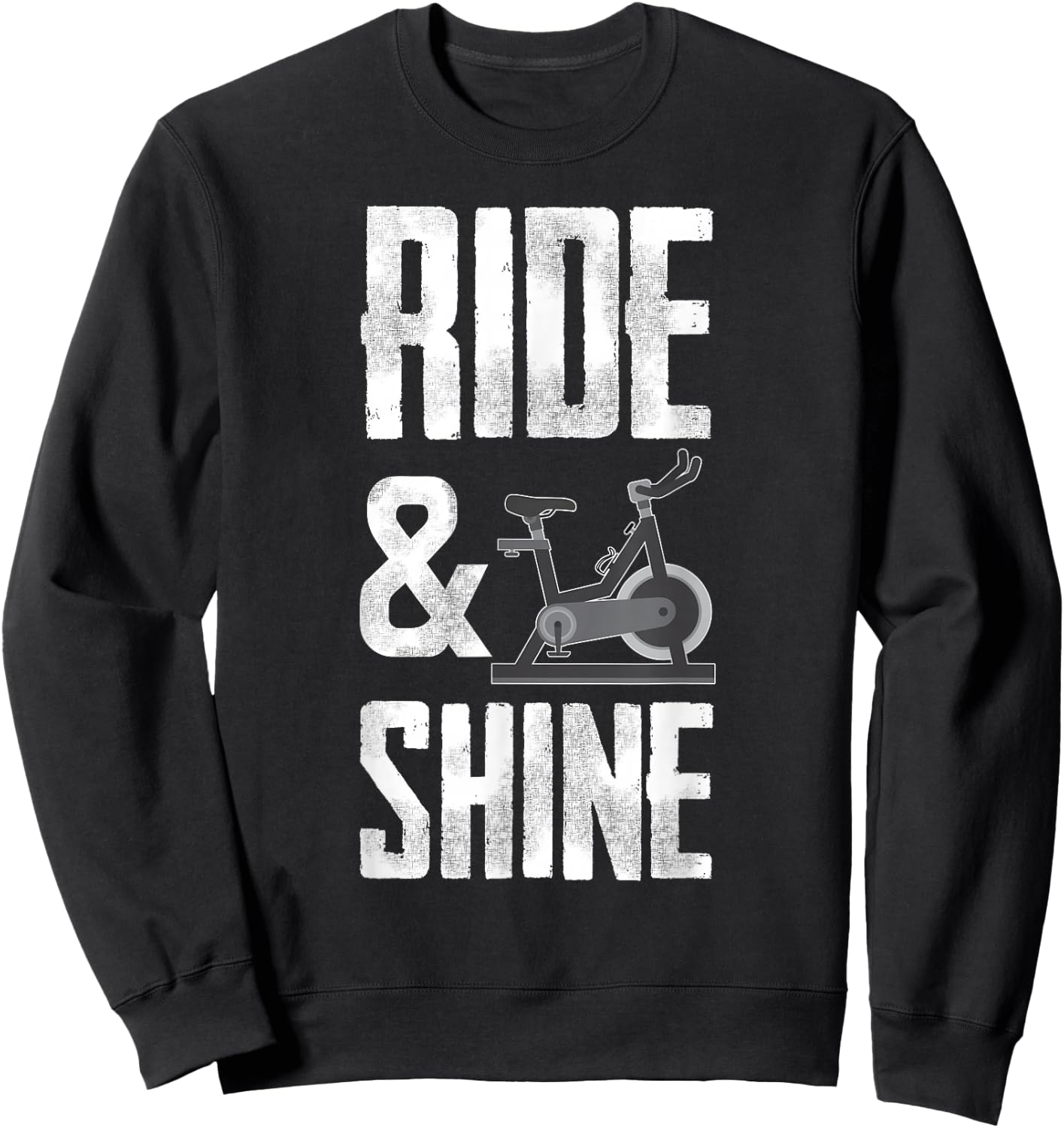 Spin Class Spinning Sport Gift Sweatshirt - Sweatshirt | Black