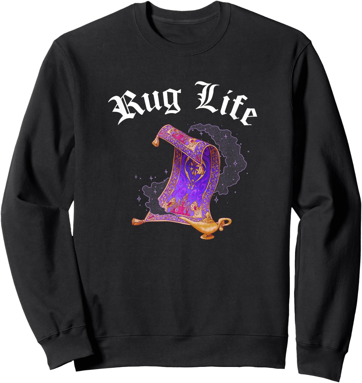 Disney Aladdin Magic Carpet Rug Life Sweatshirt - Sweatshirt | Black