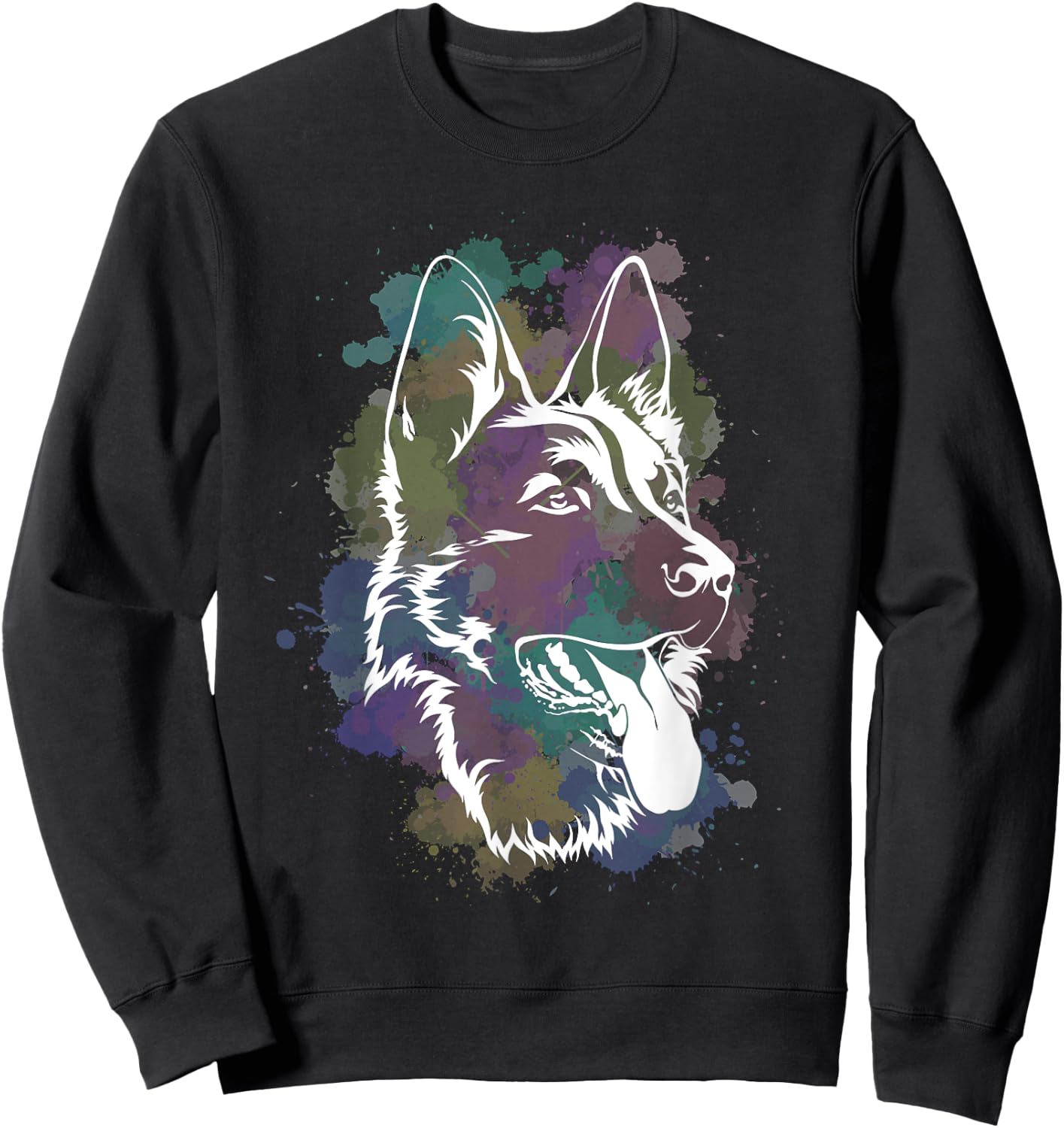 German Shepherd Dog Gift German Shepherd Sweatshirt - Sweatshirt | Black