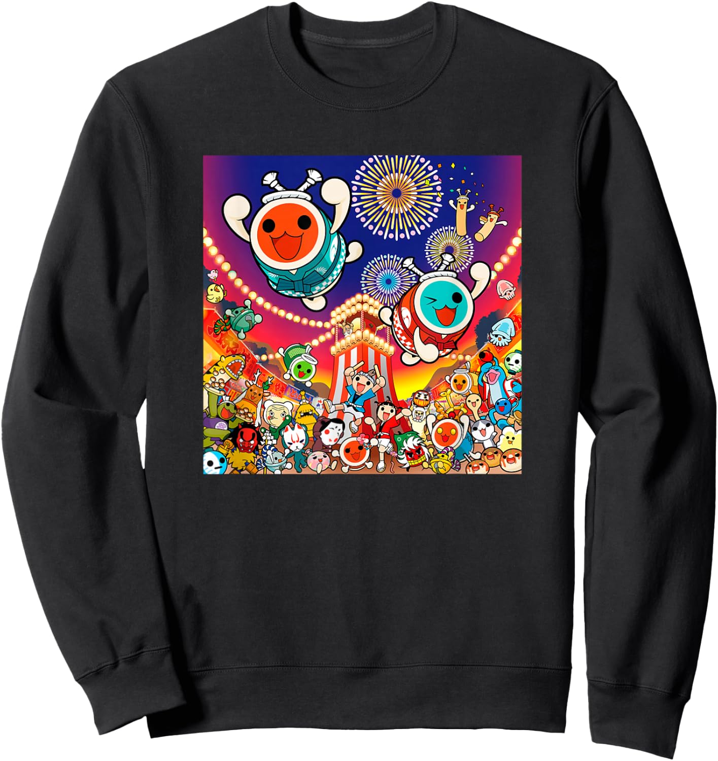 Taiko no Tatsujin Sweatshirt - Sweatshirt | Black