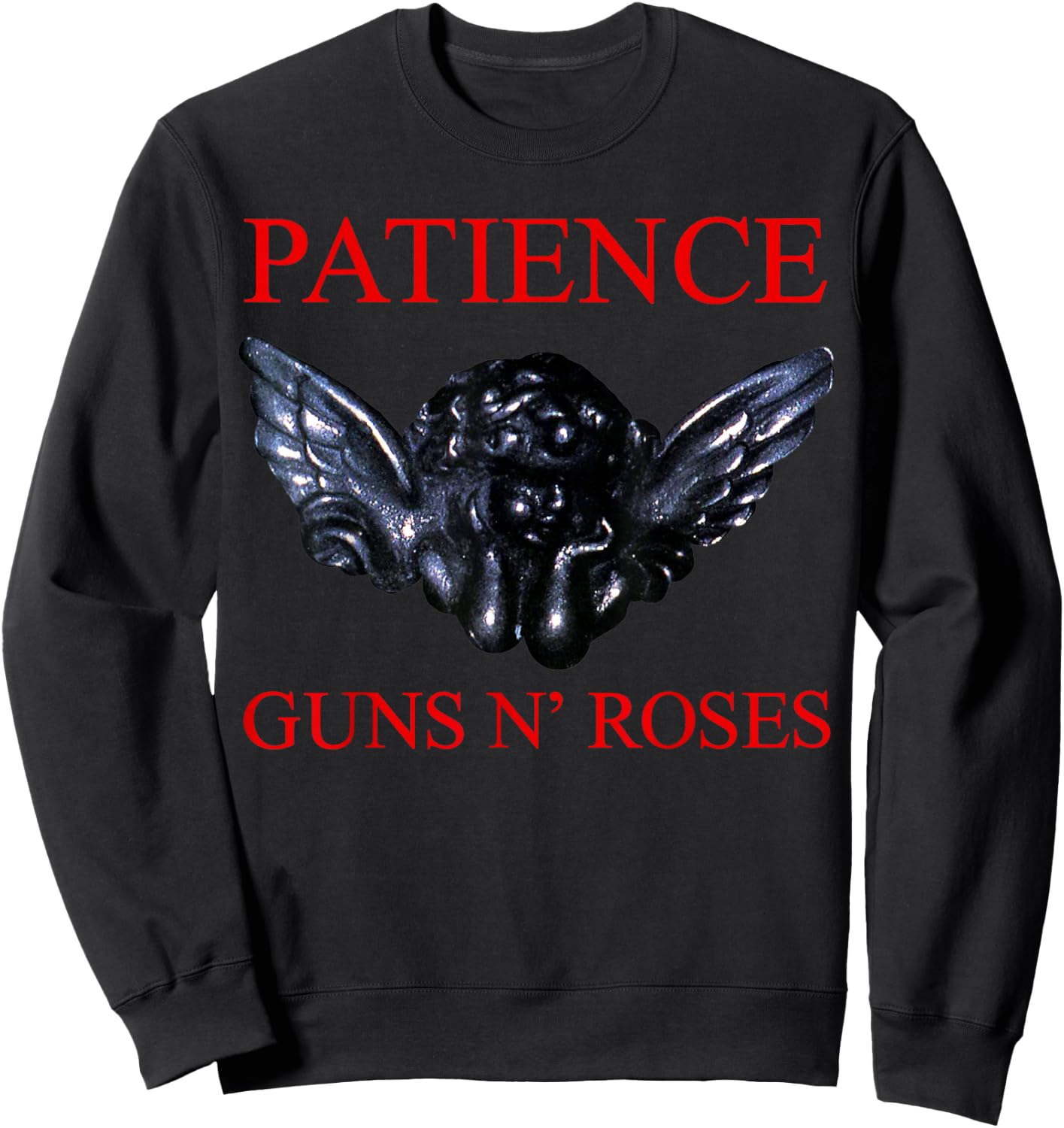 Official Guns N' Roses Patience Sweatshirt - Sweatshirt | Black