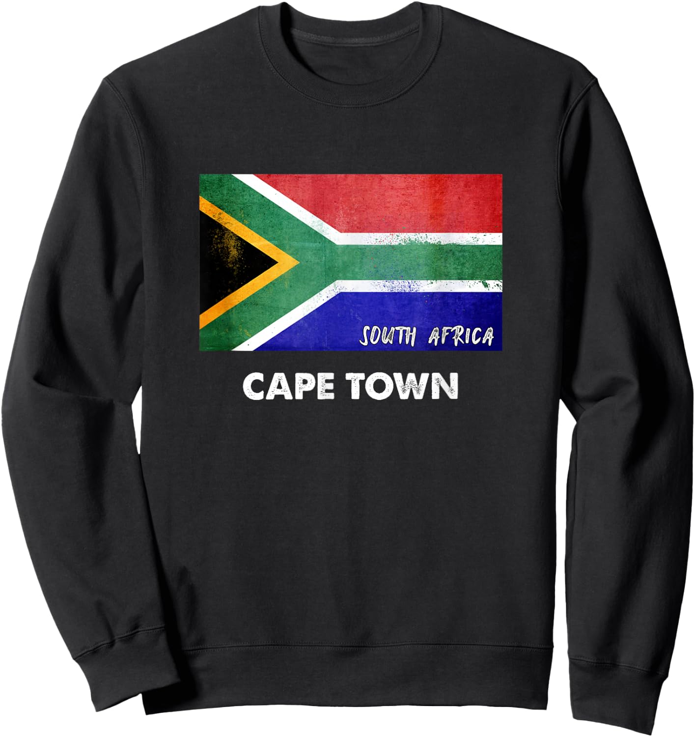 Cape Town South Africa Jersey Sweatshirt - Sweatshirt | Black