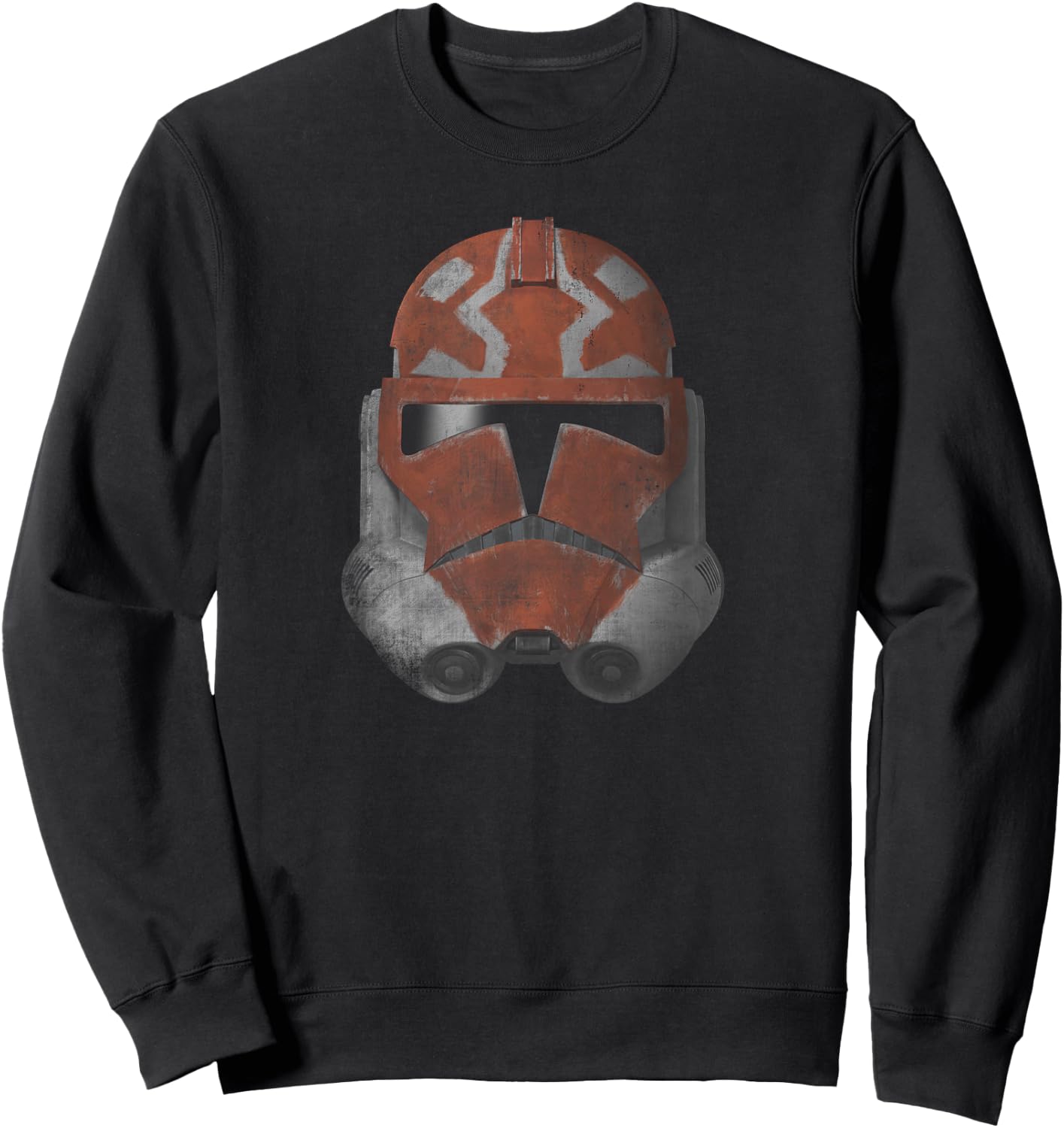 Star Wars The Clone Wars 332nd Ahsoka Trooper Distressed Sweatshirt - Sweatshirt | Black