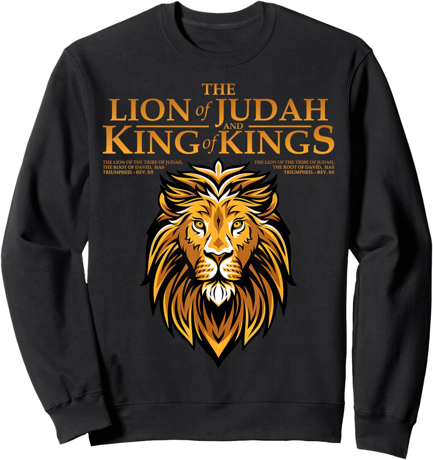Lion of Judah Sweatshirt - Sweatshirt | Black