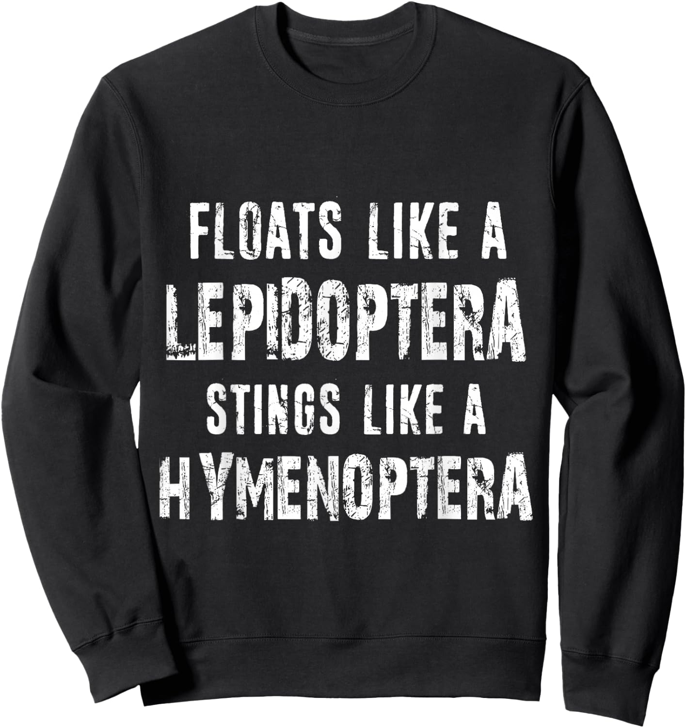 Entomology Gift - Insect Collector Bug Lepidoptera Lover Sweatshirt - Sweatshirt | Black