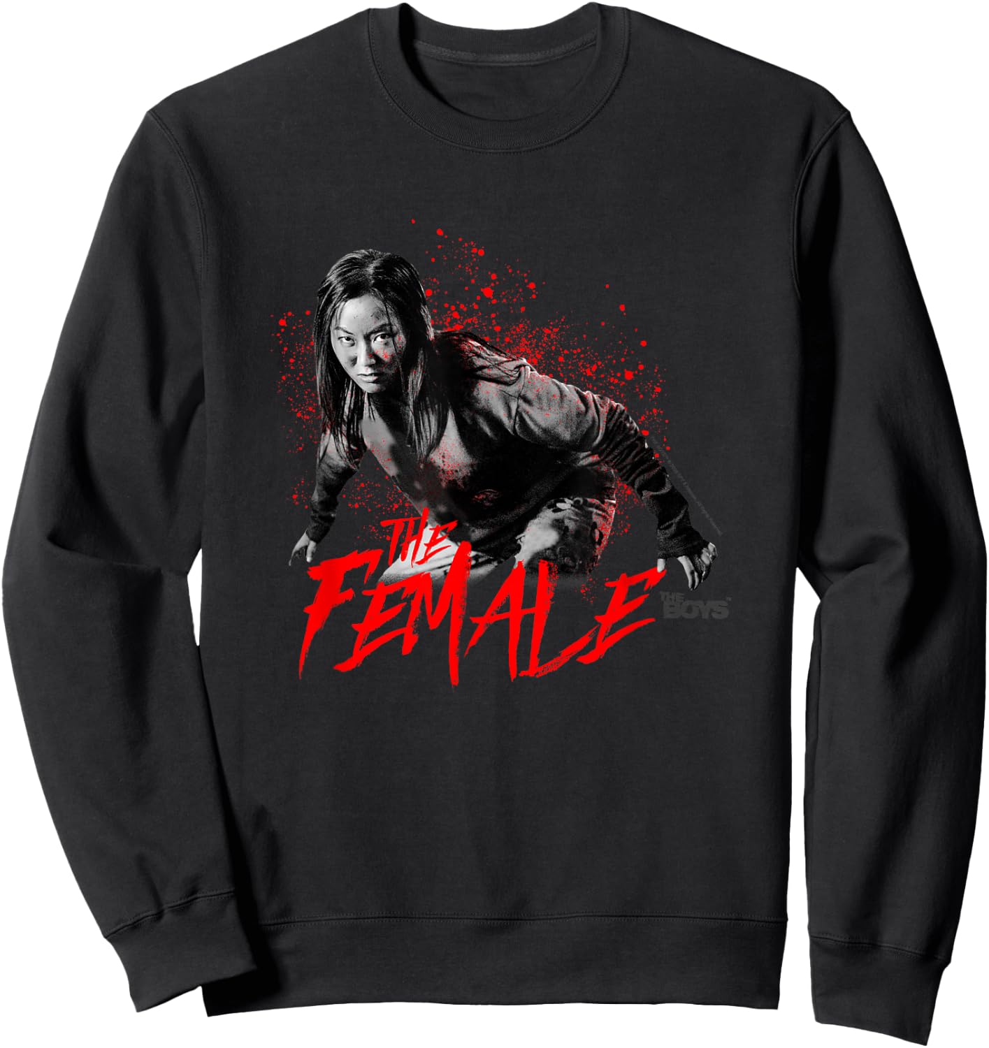 The Boys The Female Sweatshirt - Sweatshirt | Black