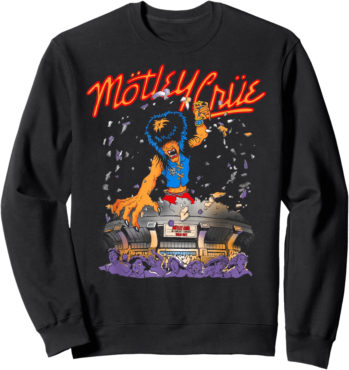 Mötley Crüe - Allister King Kong America Sweatshirt - Sweatshirt | Black