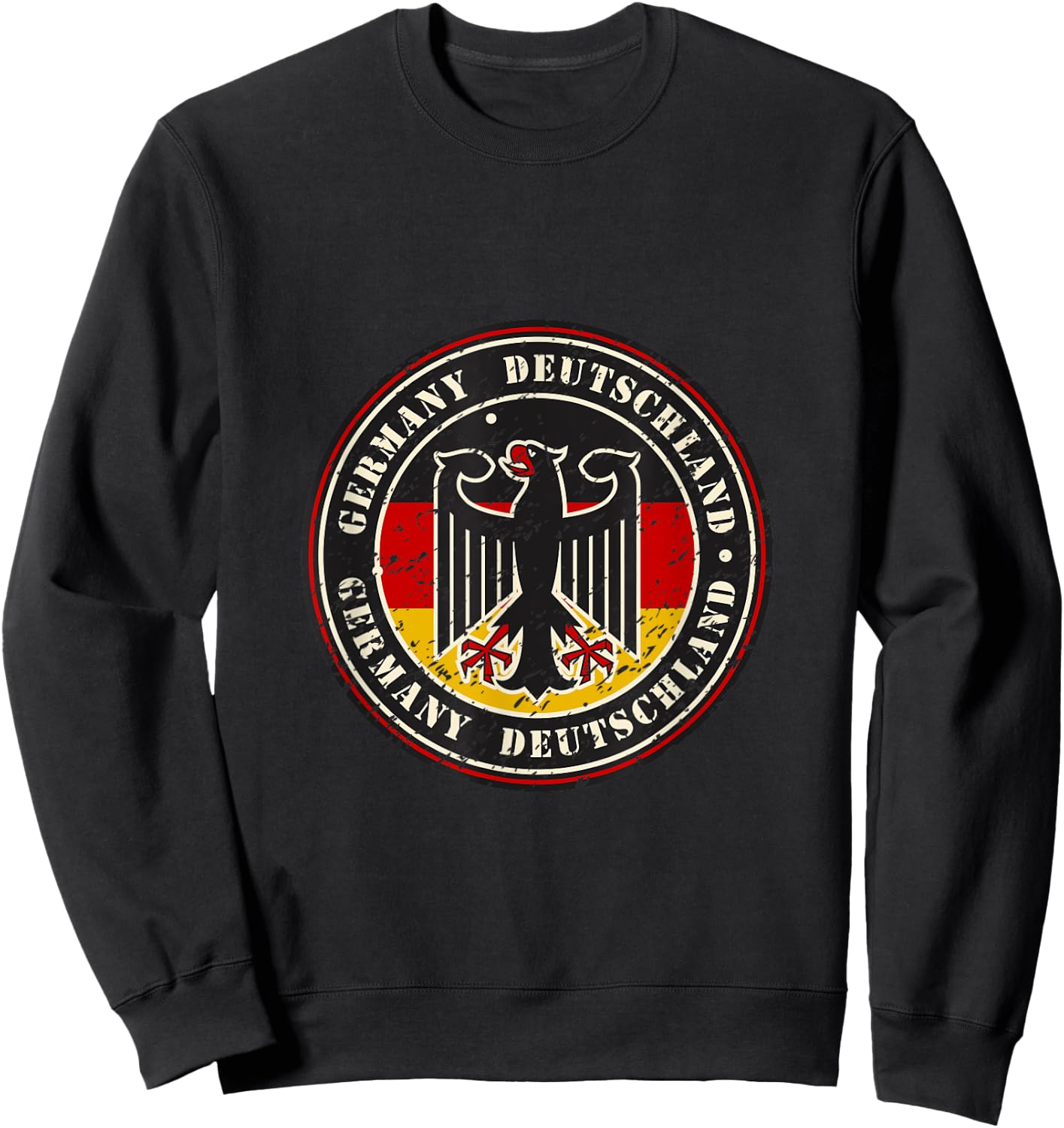 German Bird Germany Eagle Deutschland GER Country Gift Sweatshirt - Sweatshirt | Black