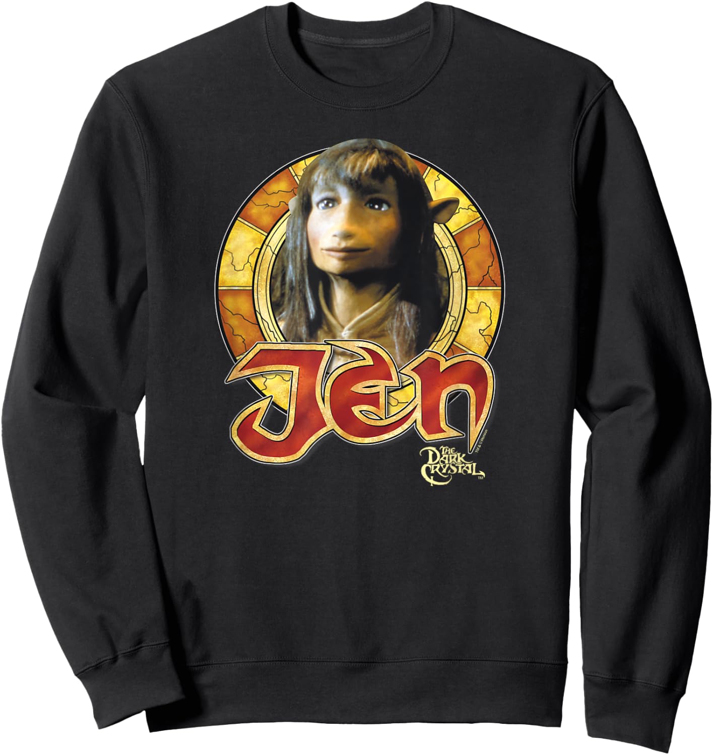 The Dark Crystal Jen Circle Sweatshirt - Sweatshirt | Black