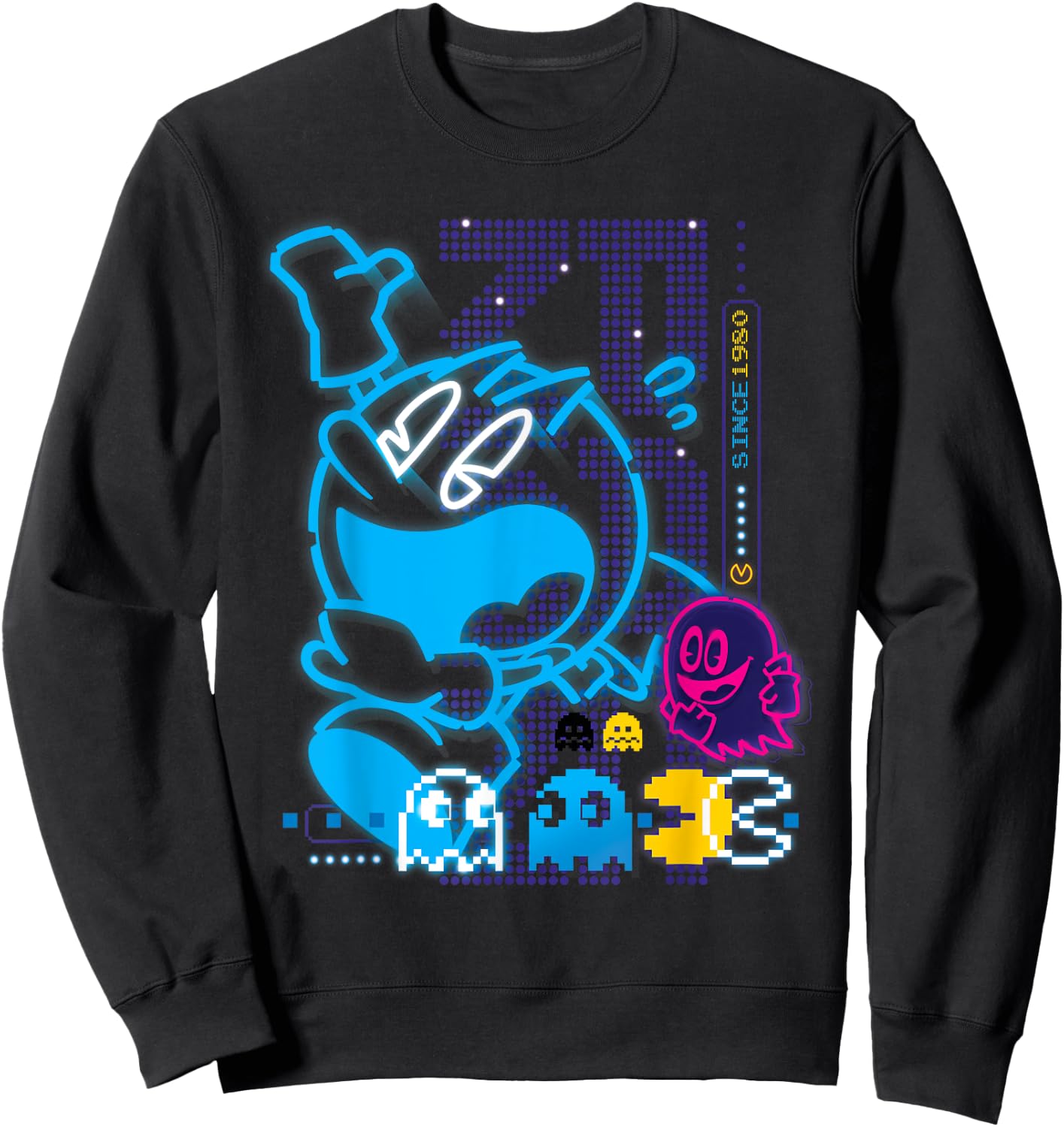 Pac-man Sweatshirt - Sweatshirt | Black
