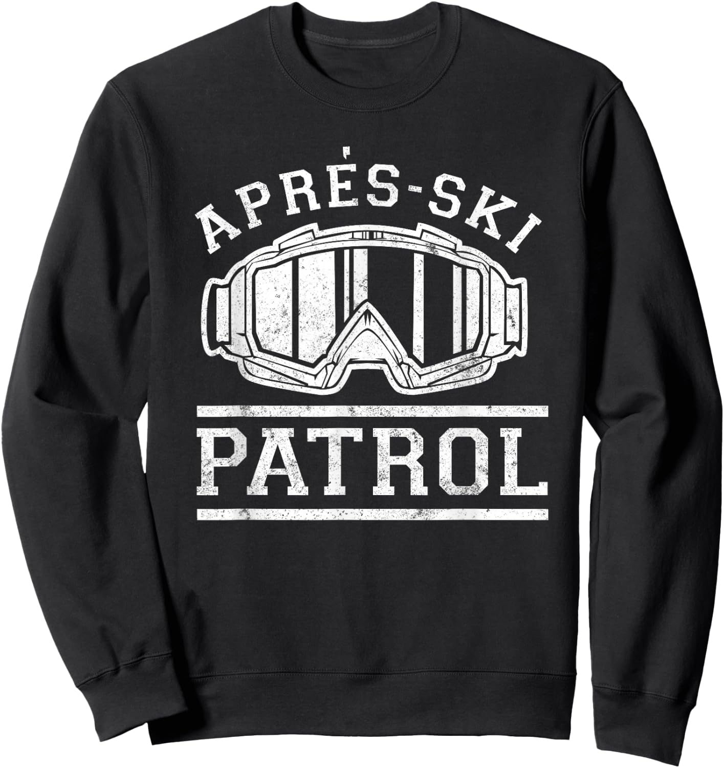 Apres Ski Patrol Sweatshirt - Sweatshirt | Black